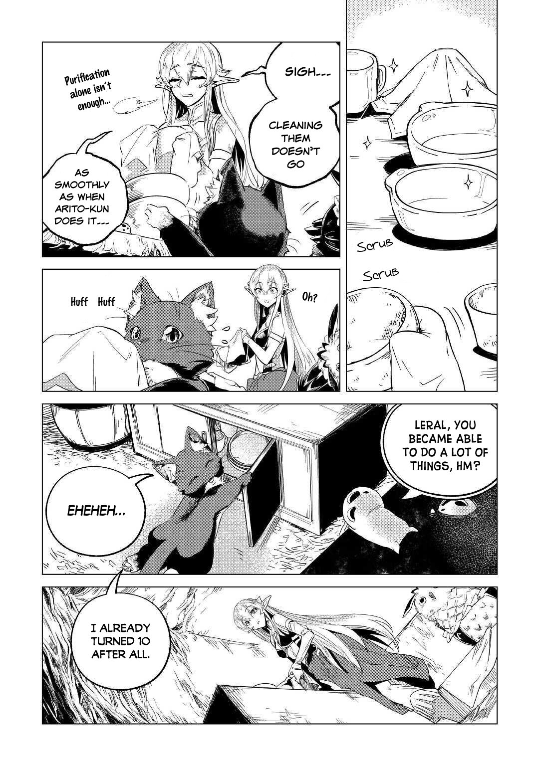 Mofumofu to Isekai Slow Life o Mezashimasu! Chapter 19 page 32 - Chapter 19: About Fluffies and Fallen