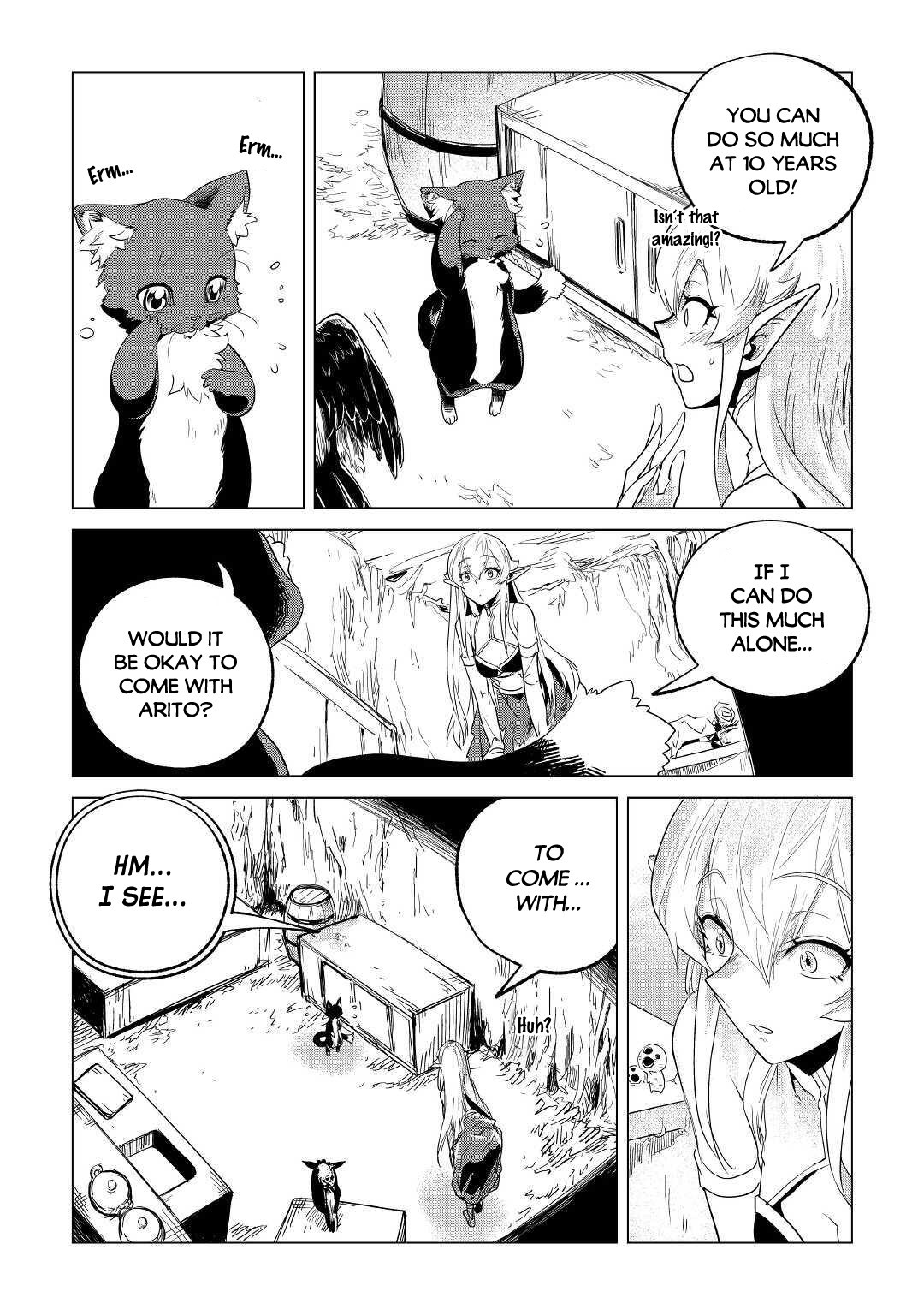 Mofumofu to Isekai Slow Life o Mezashimasu! Chapter 19 page 33 - Chapter 19: About Fluffies and Fallen