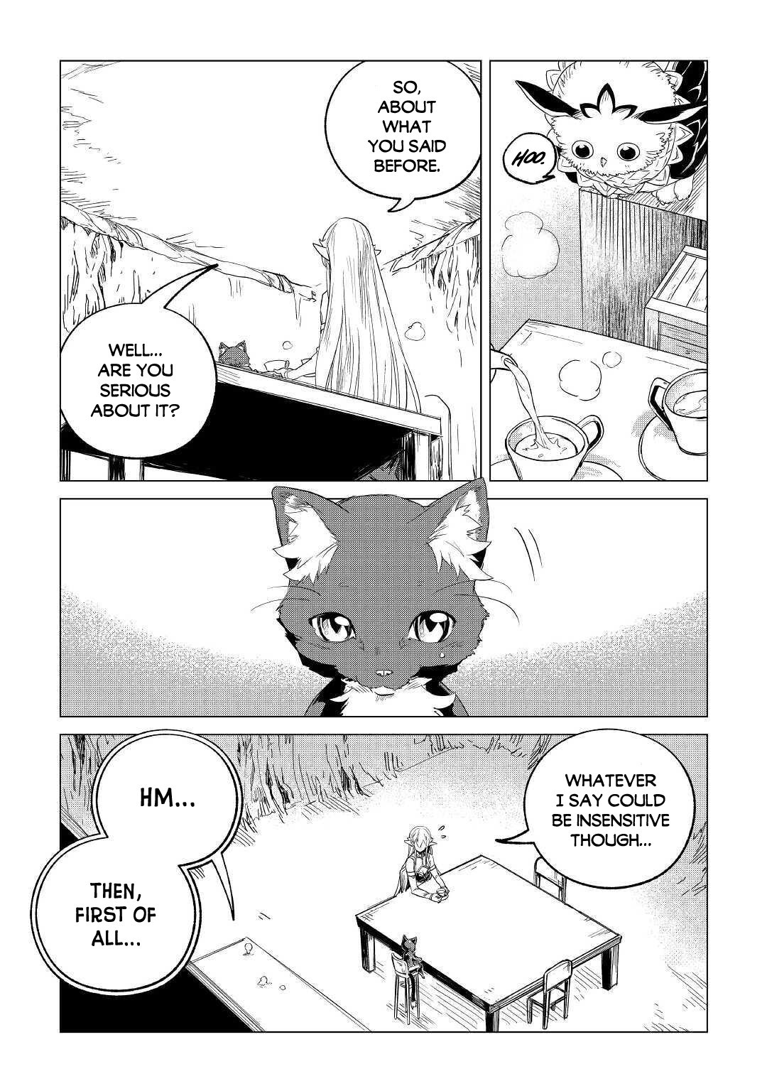 Mofumofu to Isekai Slow Life o Mezashimasu! Chapter 19 page 35 - Chapter 19: About Fluffies and Fallen