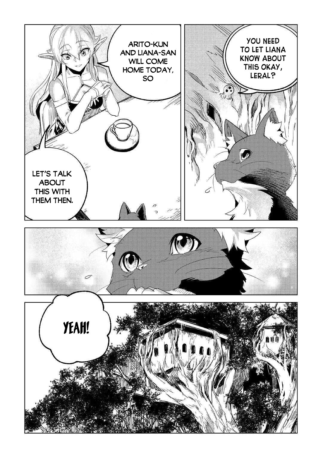 Mofumofu to Isekai Slow Life o Mezashimasu! Chapter 19 page 36 - Chapter 19: About Fluffies and Fallen