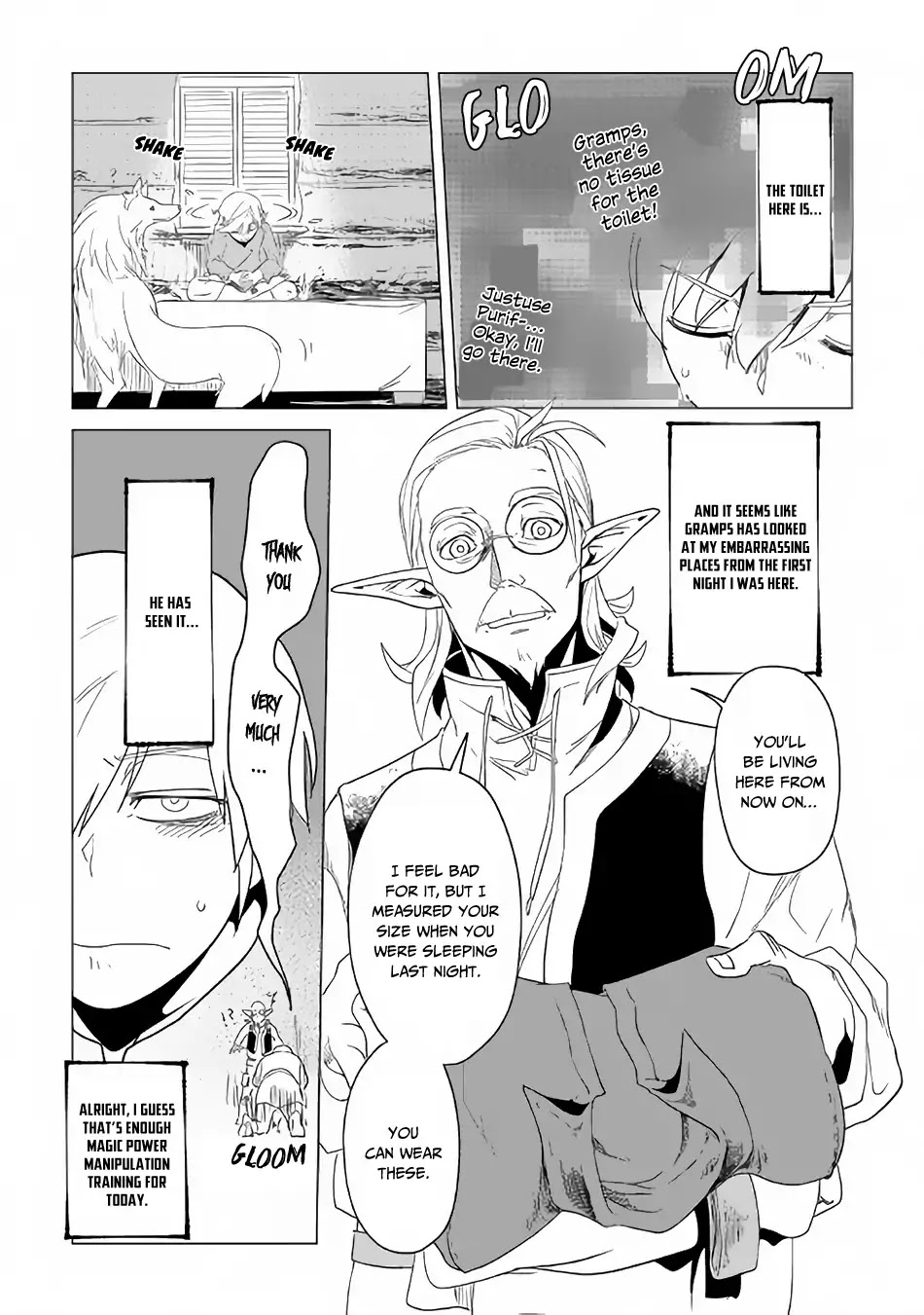 Mofumofu to Isekai Slow Life o Mezashimasu! Chapter 2 page 11 - Chapter 2: Life Inside the Forest