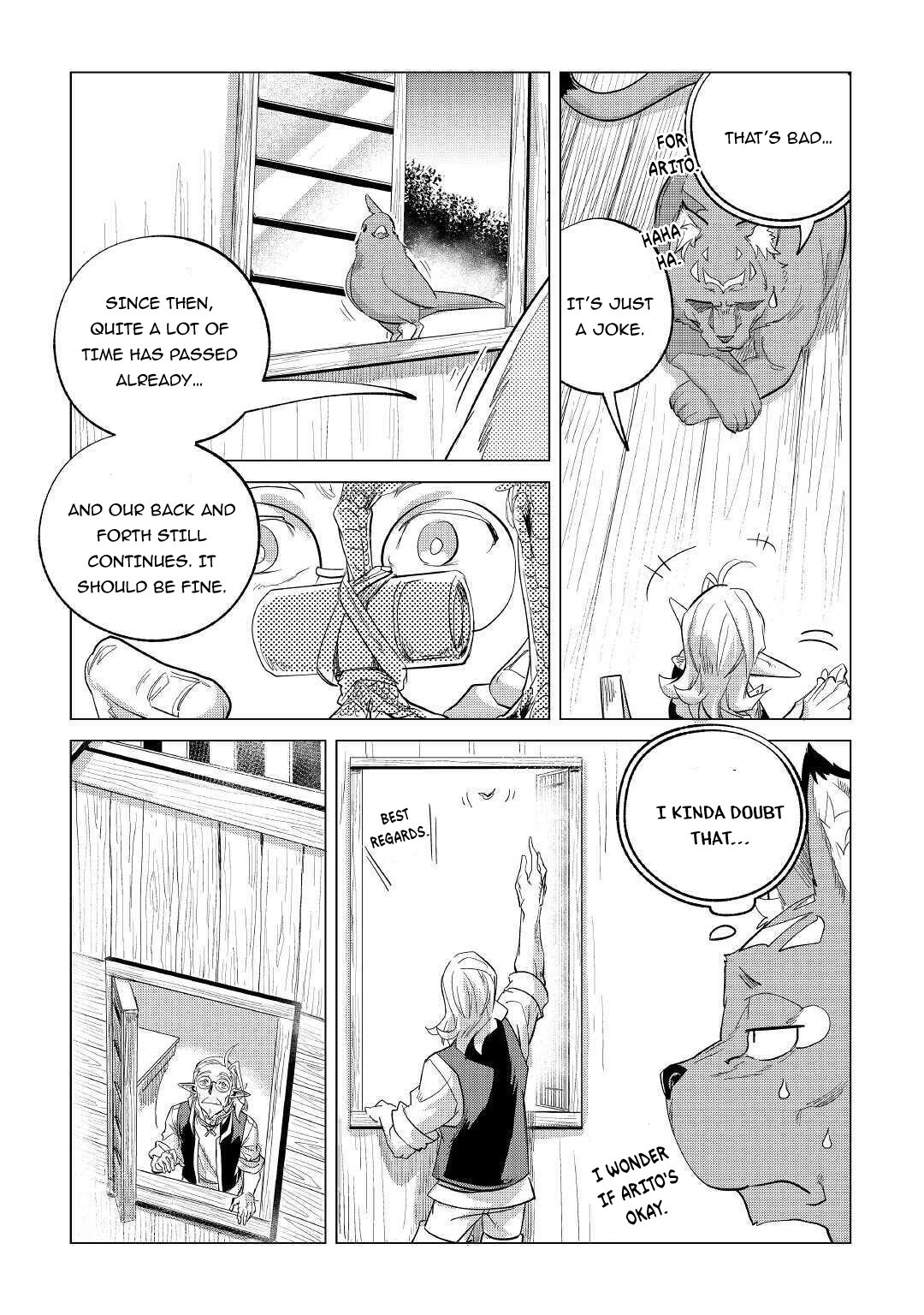 Mofumofu to Isekai Slow Life o Mezashimasu! Chapter 20 page 10 - Chapter 20: The Determination For Departure
