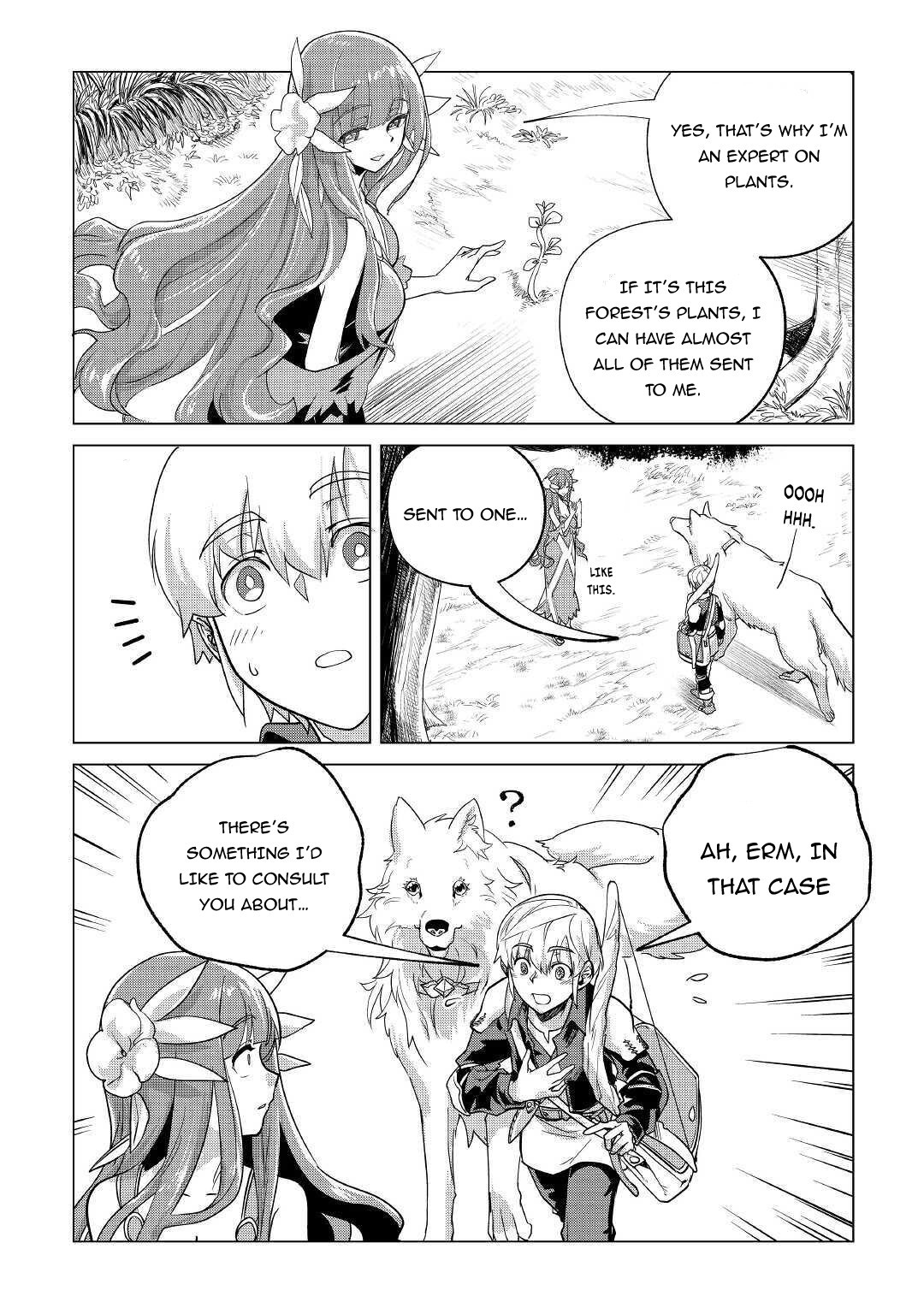 Mofumofu to Isekai Slow Life o Mezashimasu! Chapter 20 page 14 - Chapter 20: The Determination For Departure