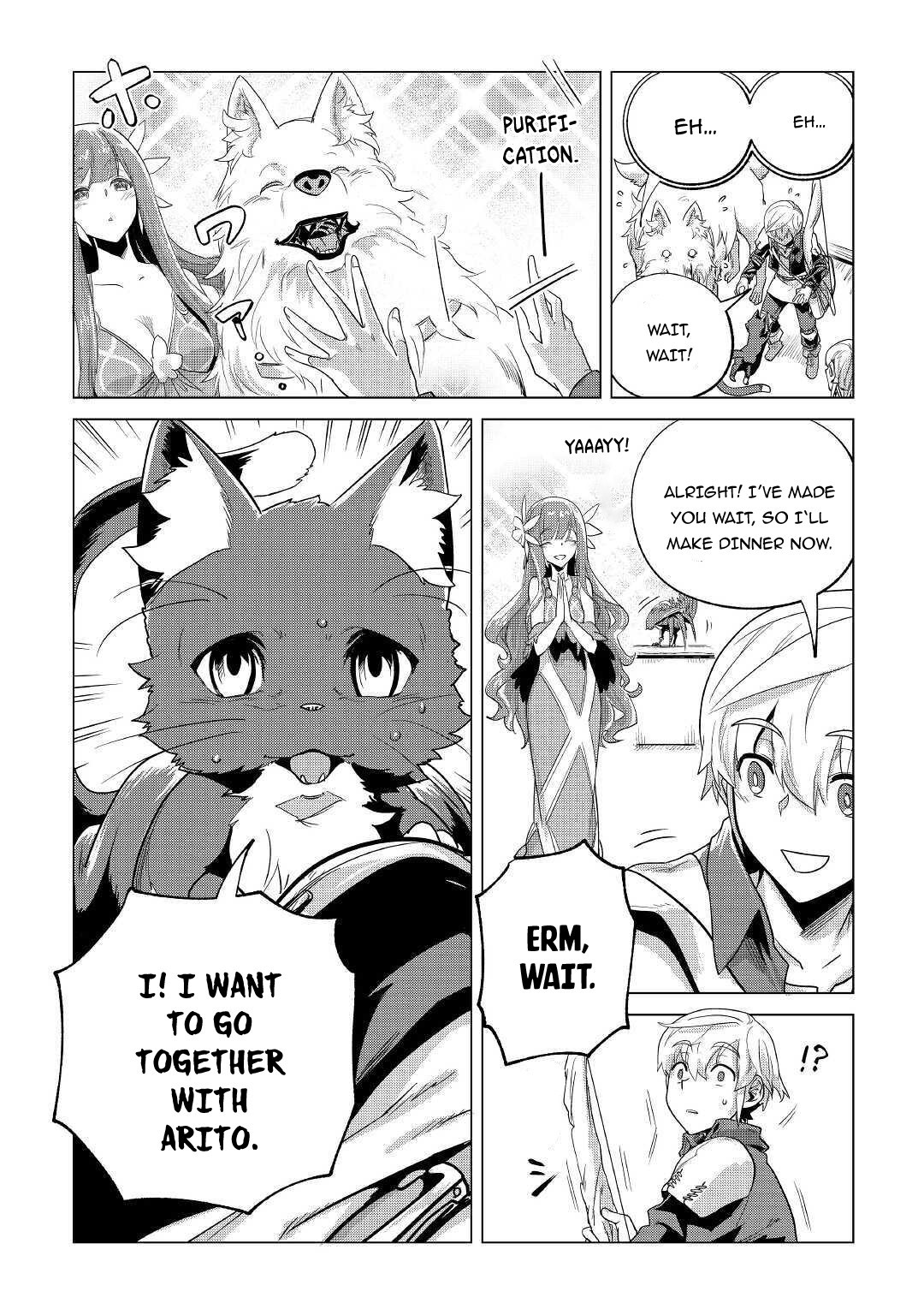 Mofumofu to Isekai Slow Life o Mezashimasu! Chapter 20 page 16 - Chapter 20: The Determination For Departure