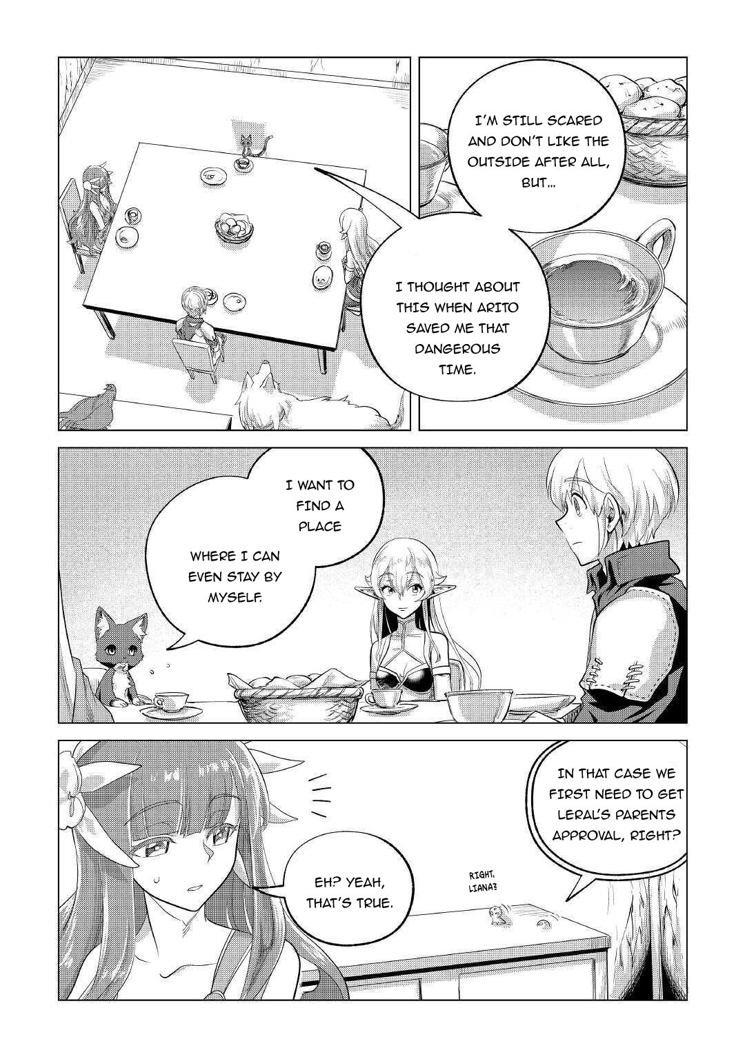 Mofumofu to Isekai Slow Life o Mezashimasu! Chapter 20 page 18 - Chapter 20: The Determination For Departure
