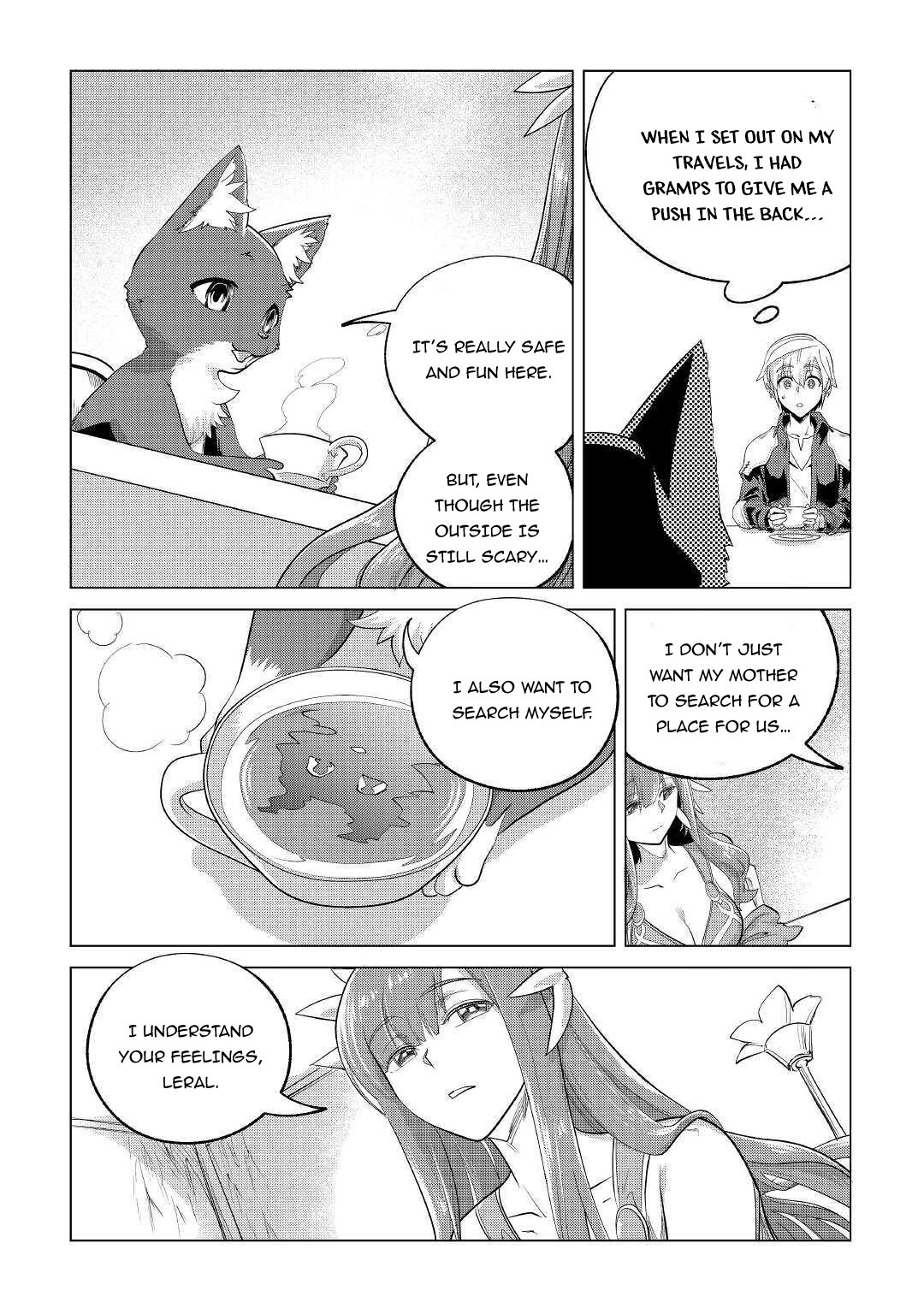 Mofumofu to Isekai Slow Life o Mezashimasu! Chapter 20 page 19 - Chapter 20: The Determination For Departure