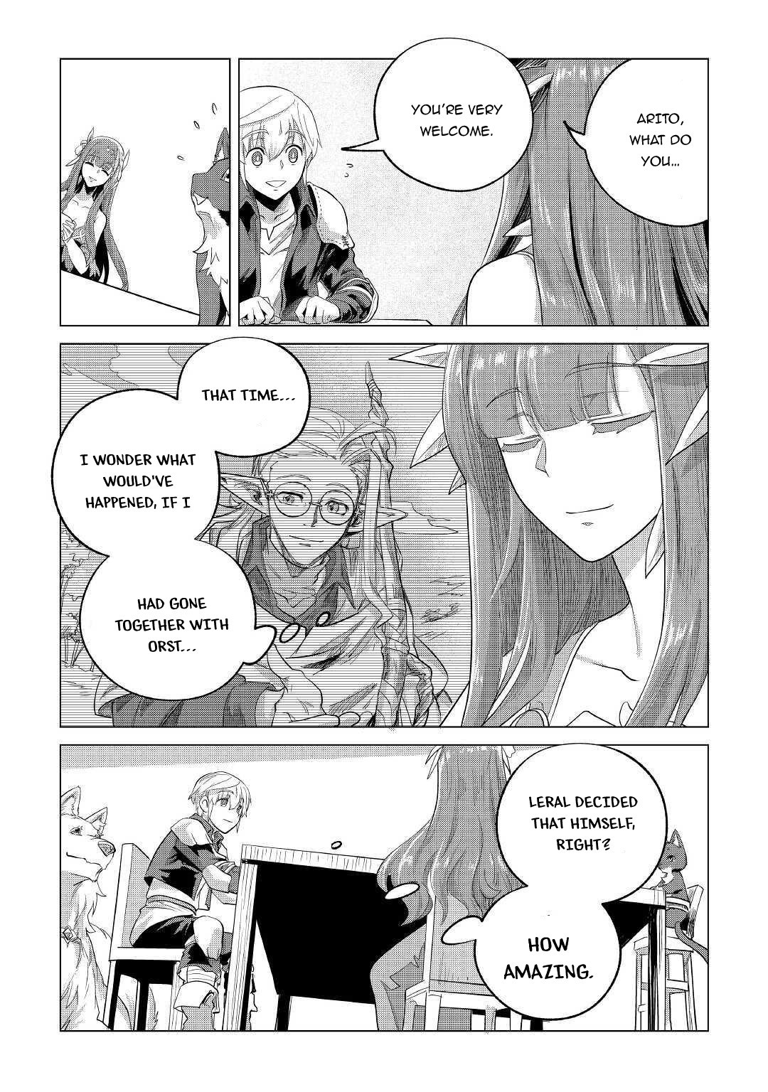 Mofumofu to Isekai Slow Life o Mezashimasu! Chapter 20 page 20 - Chapter 20: The Determination For Departure