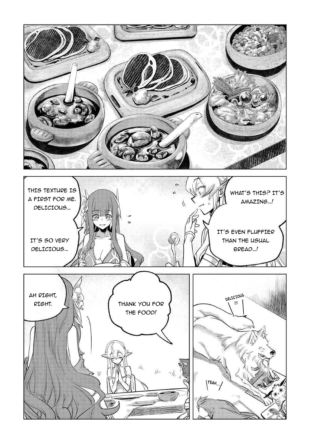 Mofumofu to Isekai Slow Life o Mezashimasu! Chapter 20 page 27 - Chapter 20: The Determination For Departure