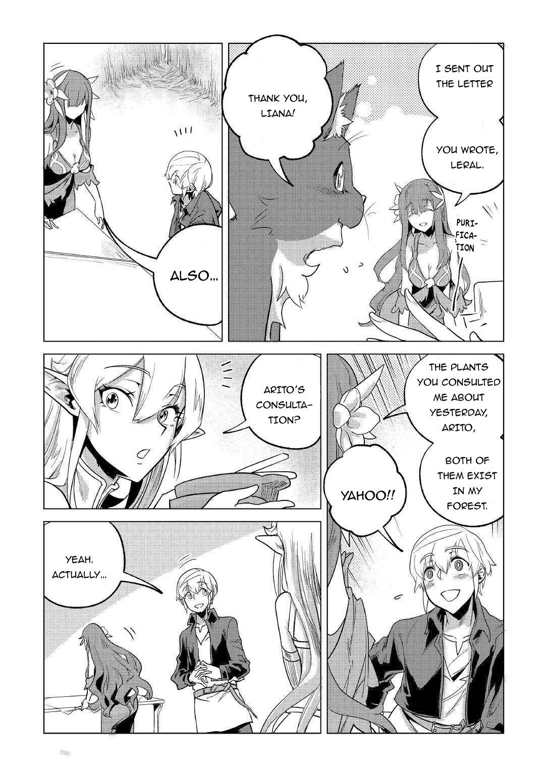 Mofumofu to Isekai Slow Life o Mezashimasu! Chapter 20 page 28 - Chapter 20: The Determination For Departure