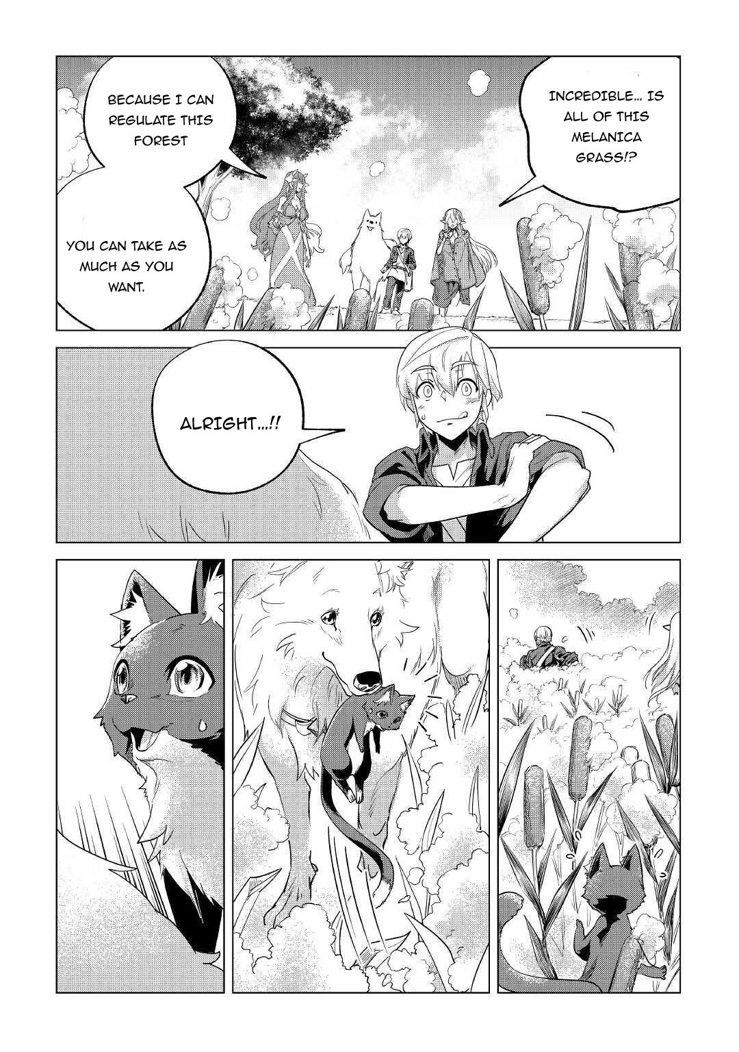 Mofumofu to Isekai Slow Life o Mezashimasu! Chapter 20 page 35 - Chapter 20: The Determination For Departure