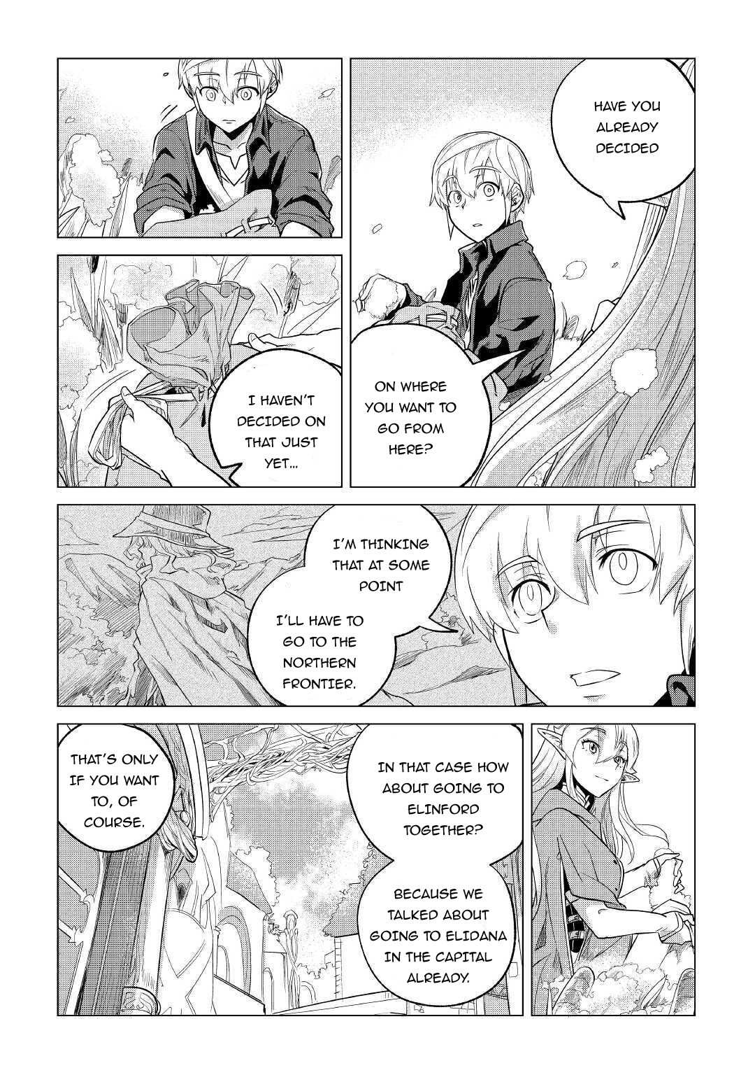 Mofumofu to Isekai Slow Life o Mezashimasu! Chapter 20 page 37 - Chapter 20: The Determination For Departure