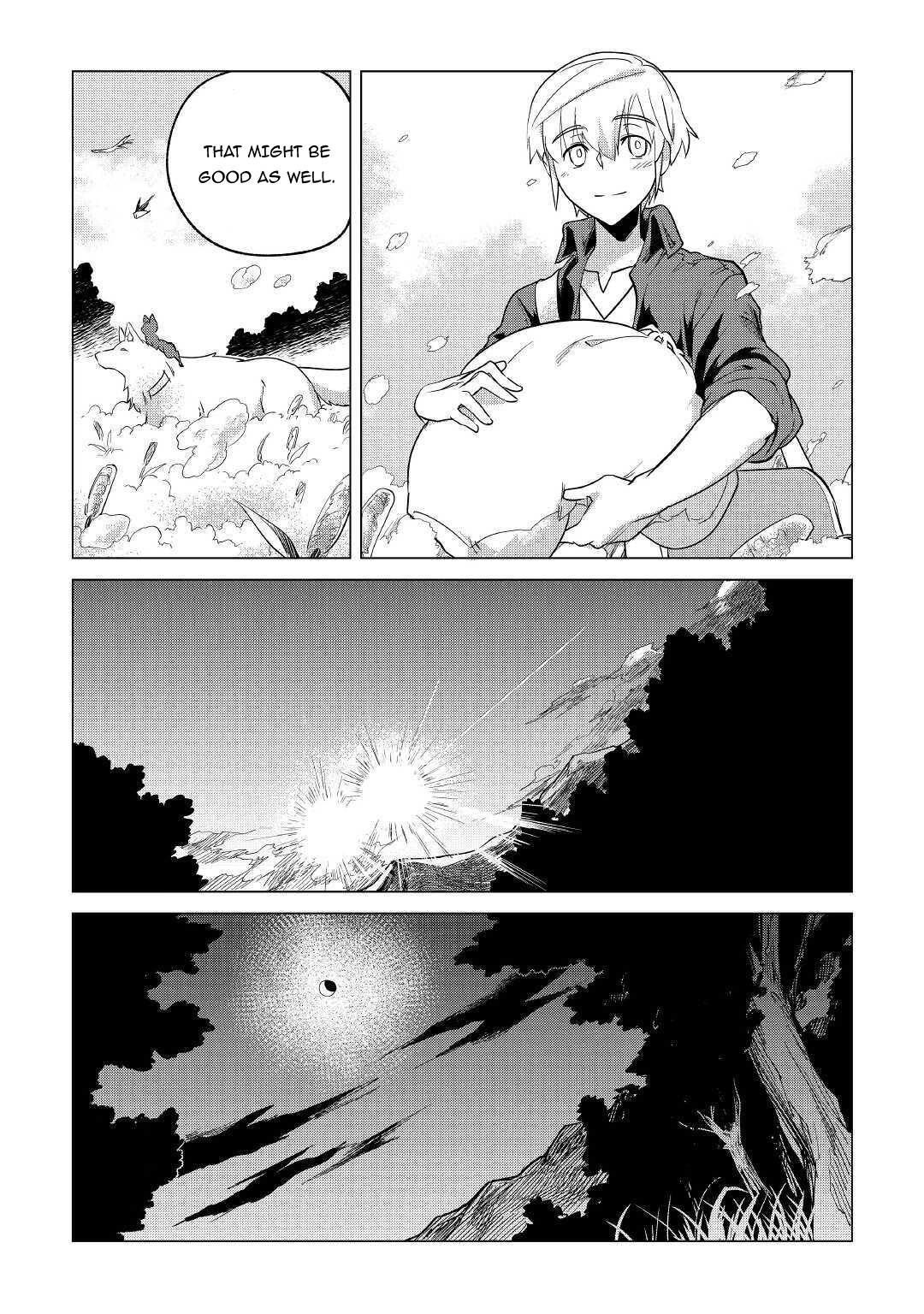 Mofumofu to Isekai Slow Life o Mezashimasu! Chapter 20 page 38 - Chapter 20: The Determination For Departure