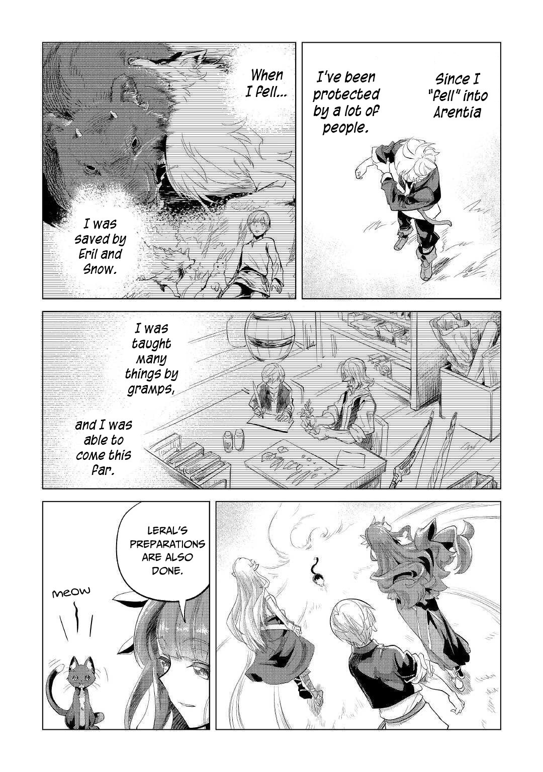 Mofumofu to Isekai Slow Life o Mezashimasu! Chapter 21 page 34 - Chapter 21: Two Letters