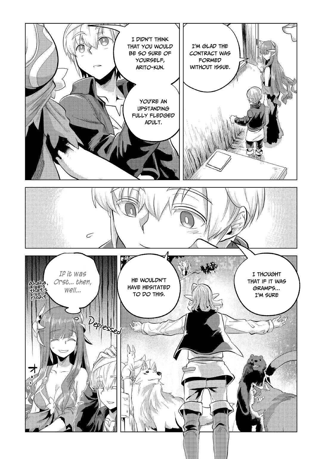 Mofumofu to Isekai Slow Life o Mezashimasu! Chapter 21 page 38 - Chapter 21: Two Letters