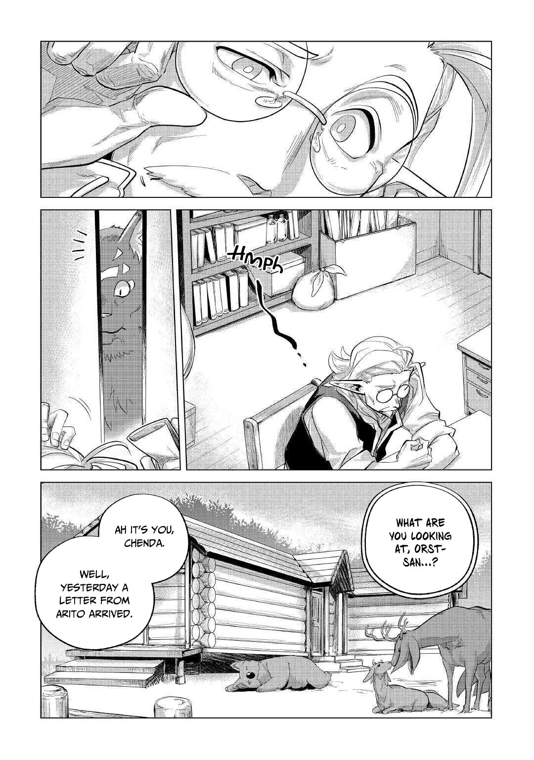 Mofumofu to Isekai Slow Life o Mezashimasu! Chapter 21 page 39 - Chapter 21: Two Letters