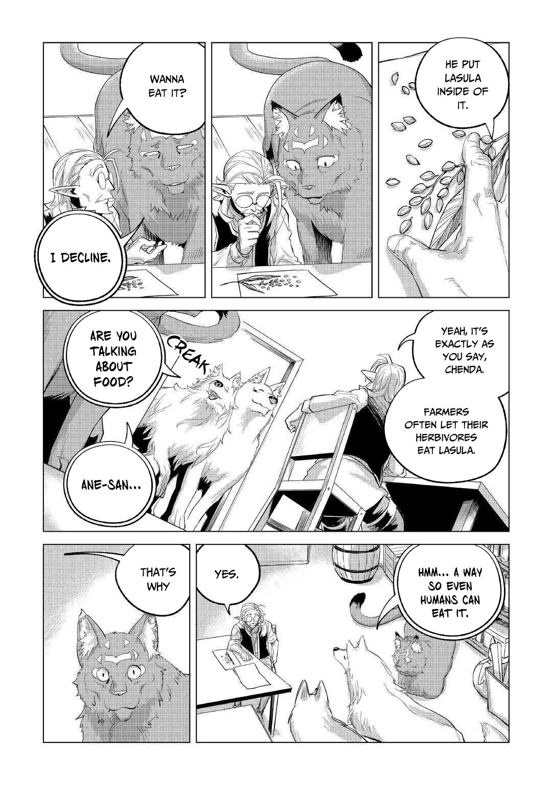 Mofumofu to Isekai Slow Life o Mezashimasu! Chapter 21 page 40 - Chapter 21: Two Letters