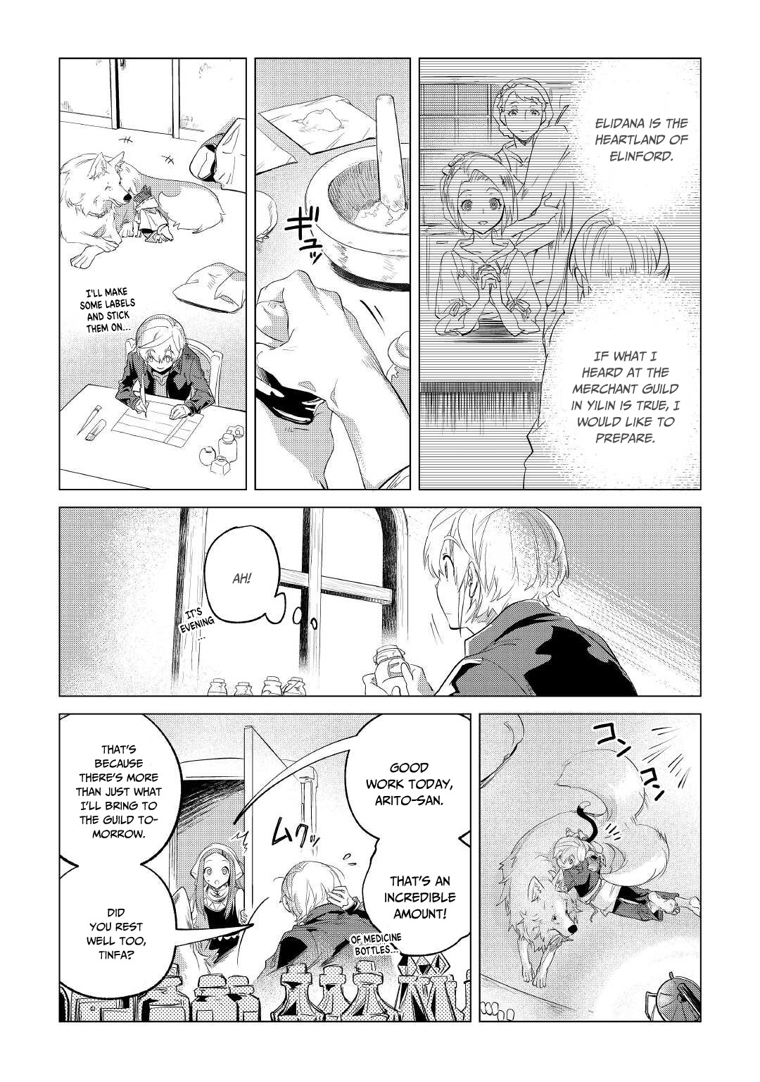 Mofumofu to Isekai Slow Life o Mezashimasu! Chapter 26 page 11 - Chapter 26: The Group in Elisia