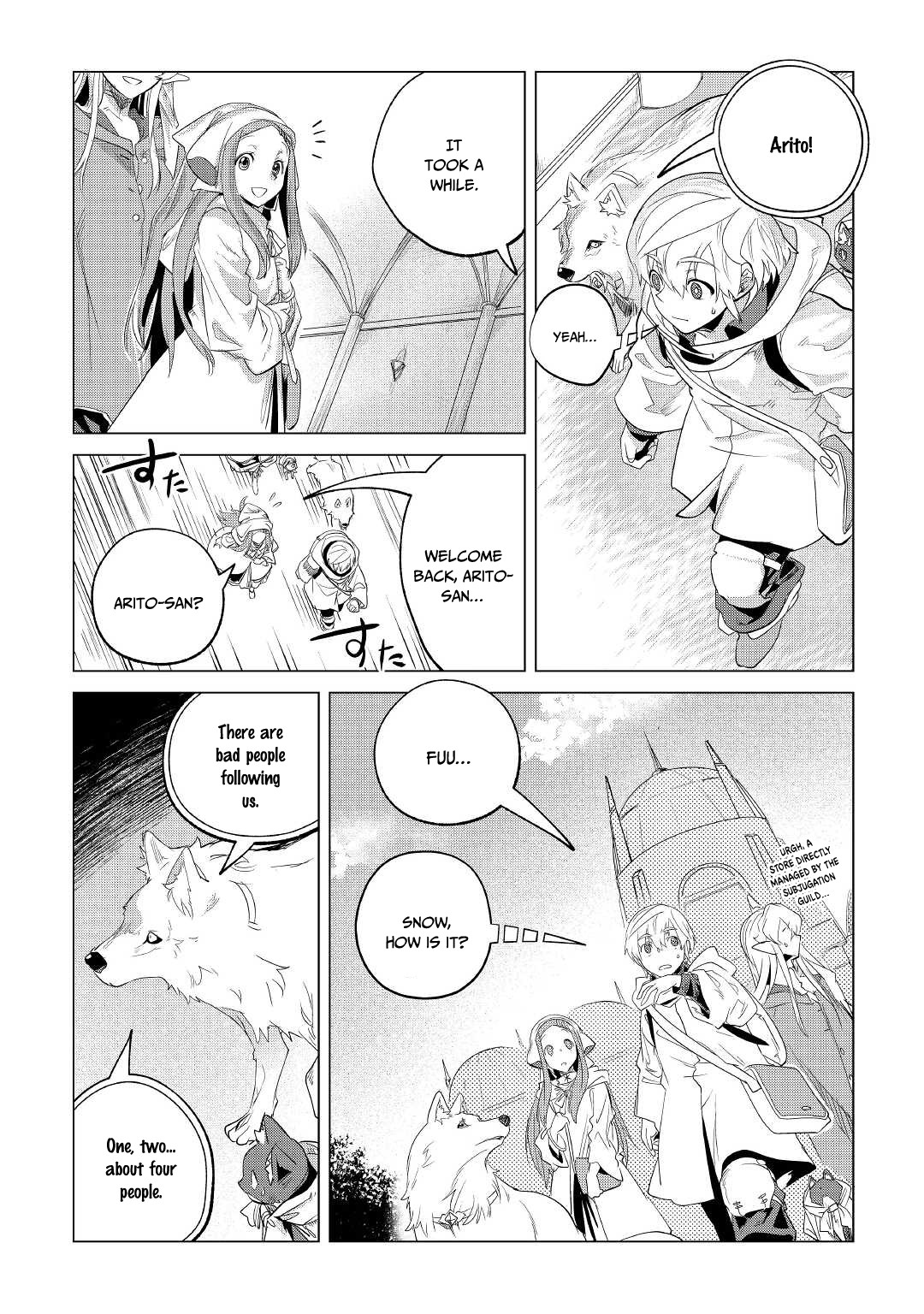 Mofumofu to Isekai Slow Life o Mezashimasu! Chapter 26 page 14 - Chapter 26: The Group in Elisia