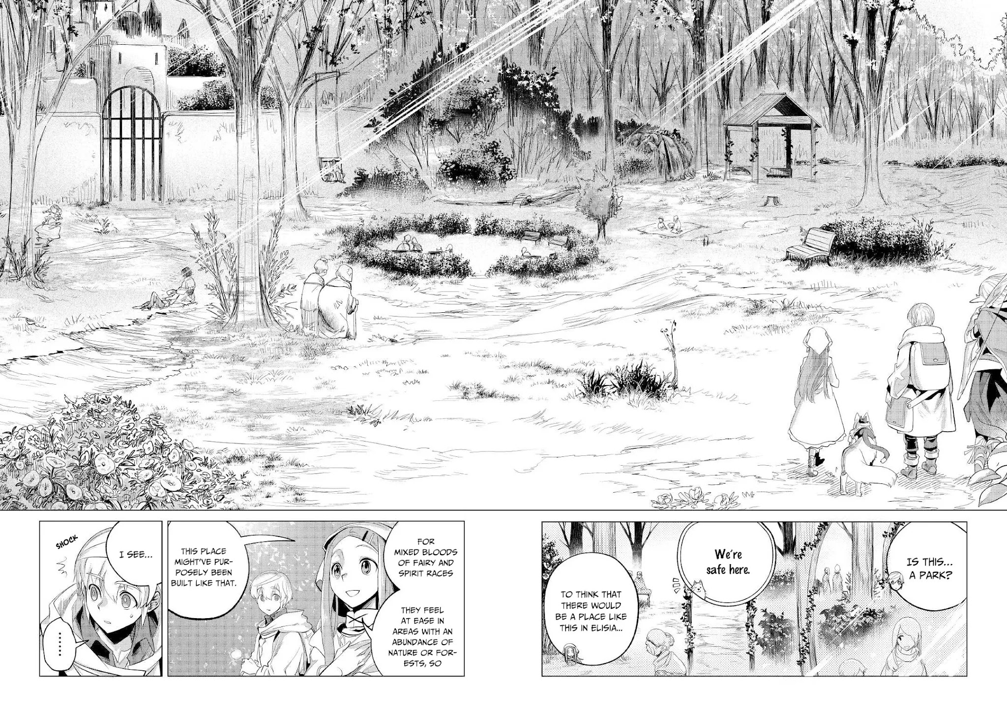 Mofumofu to Isekai Slow Life o Mezashimasu! Chapter 26 page 17 - Chapter 26: The Group in Elisia
