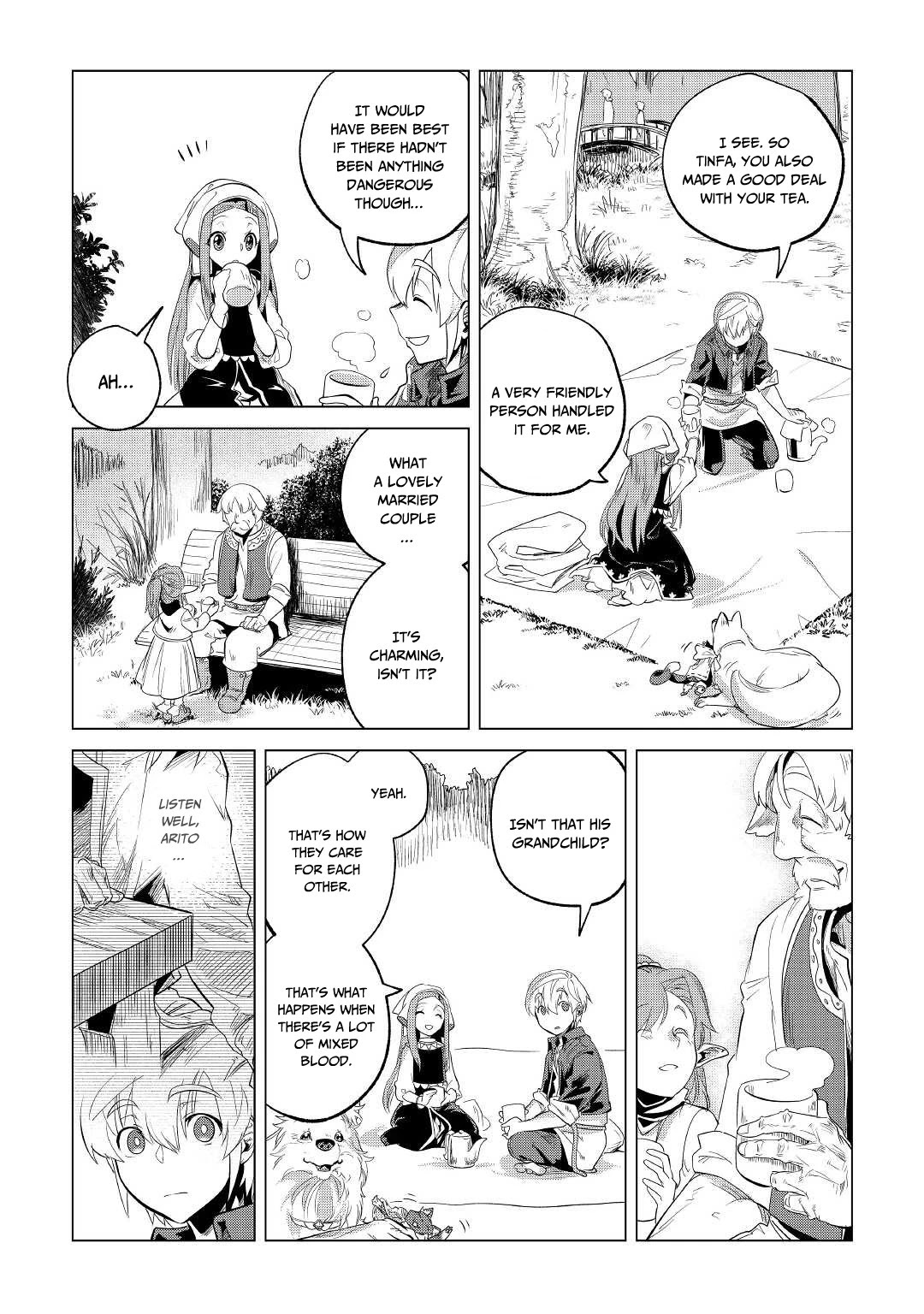 Mofumofu to Isekai Slow Life o Mezashimasu! Chapter 26 page 19 - Chapter 26: The Group in Elisia