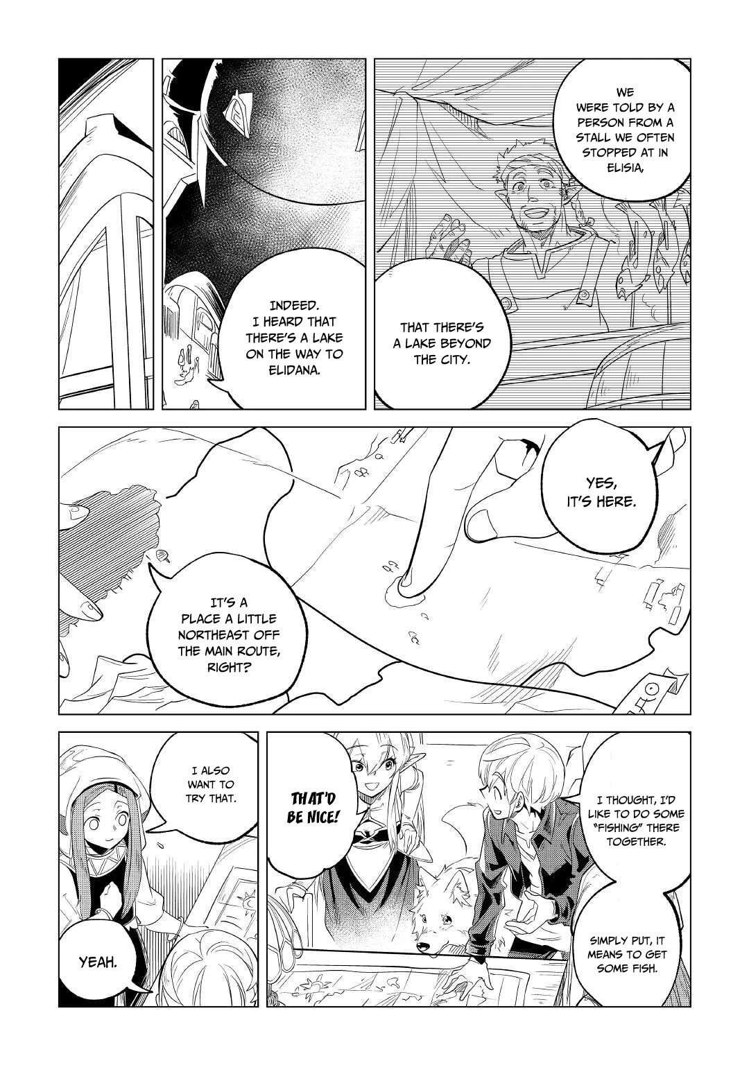 Mofumofu to Isekai Slow Life o Mezashimasu! Chapter 26 page 25 - Chapter 26: The Group in Elisia