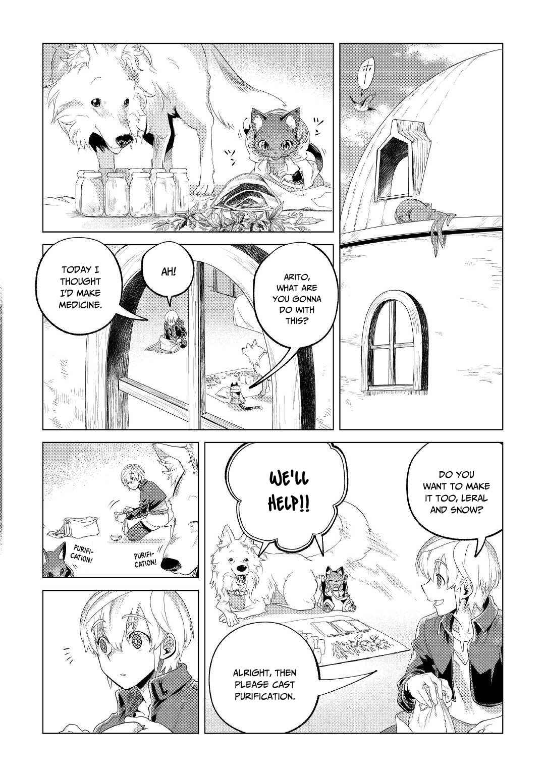 Mofumofu to Isekai Slow Life o Mezashimasu! Chapter 26 page 9 - Chapter 26: The Group in Elisia
