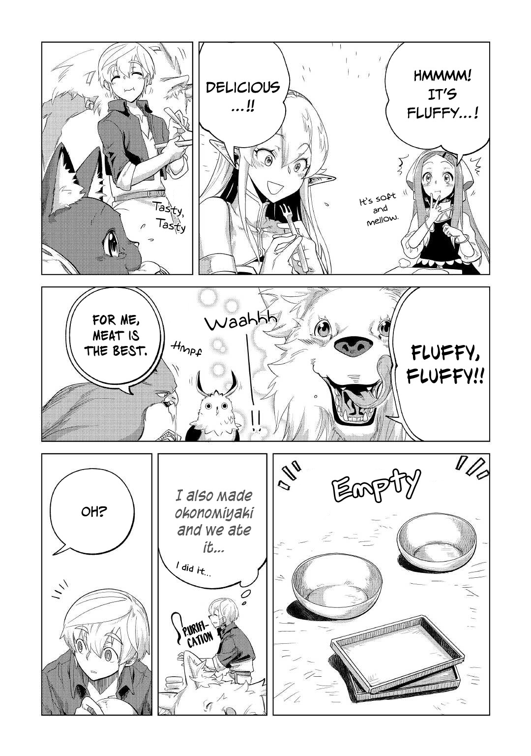 Mofumofu to Isekai Slow Life o Mezashimasu! Chapter 27 page 36 - Chapter 27: About Fluffies and Fishermen