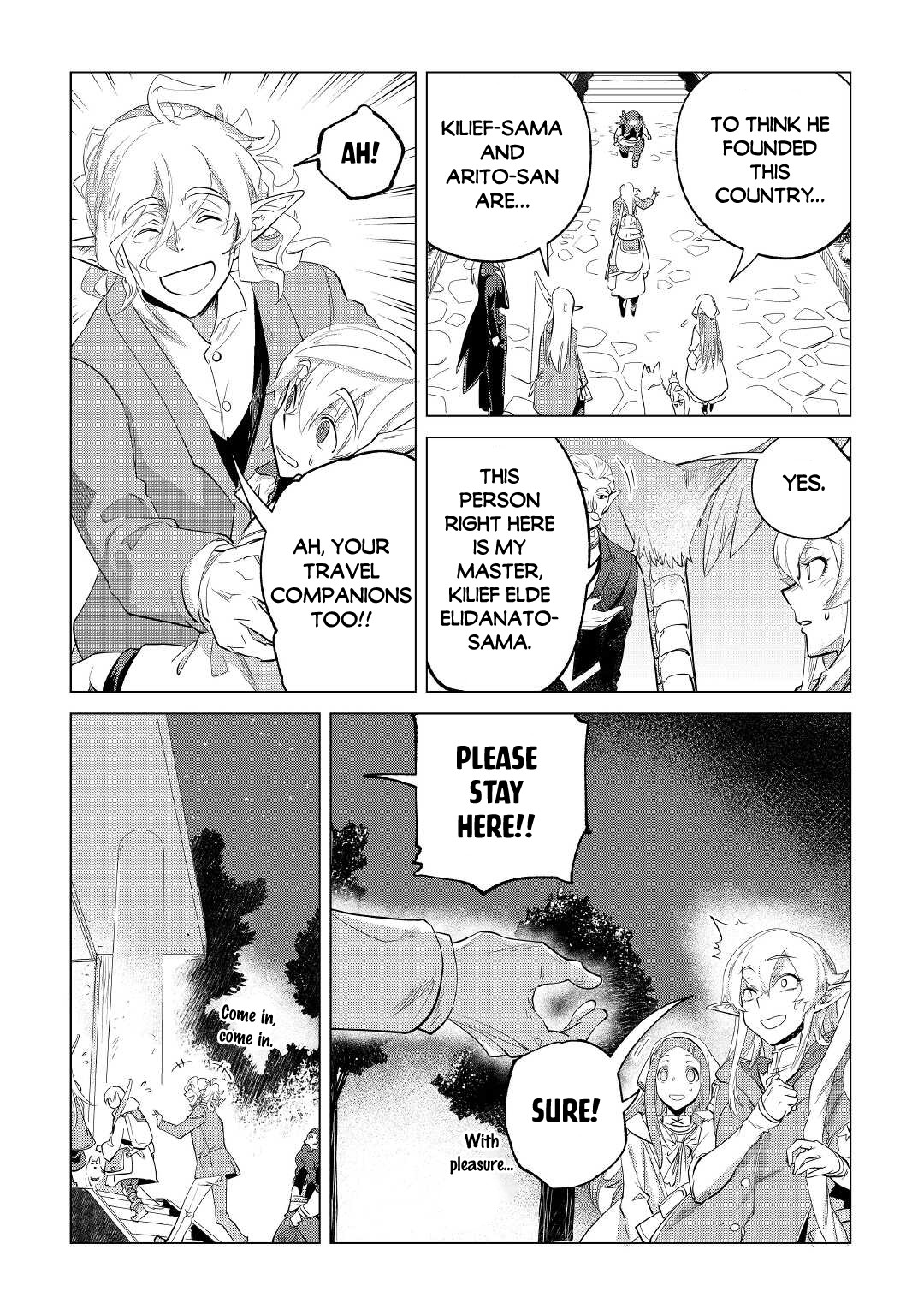Mofumofu to Isekai Slow Life o Mezashimasu! Chapter 28 page 10 - Chapter 28: The Two in the Introduction Letter