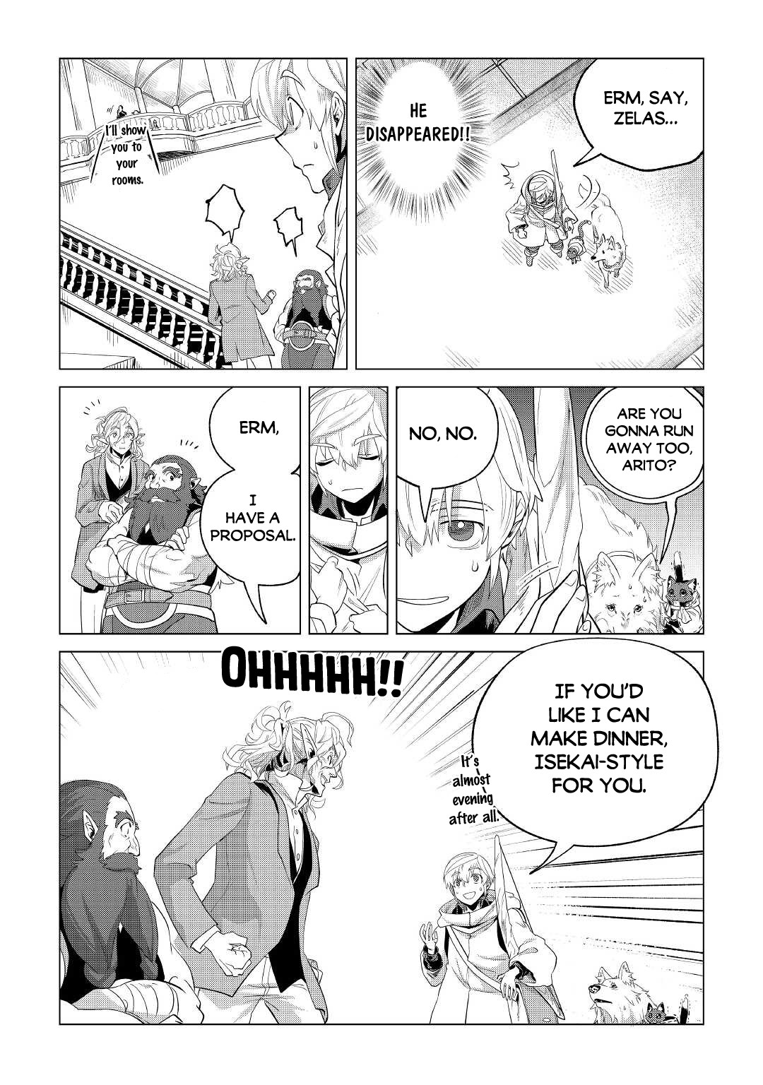 Mofumofu to Isekai Slow Life o Mezashimasu! Chapter 28 page 12 - Chapter 28: The Two in the Introduction Letter