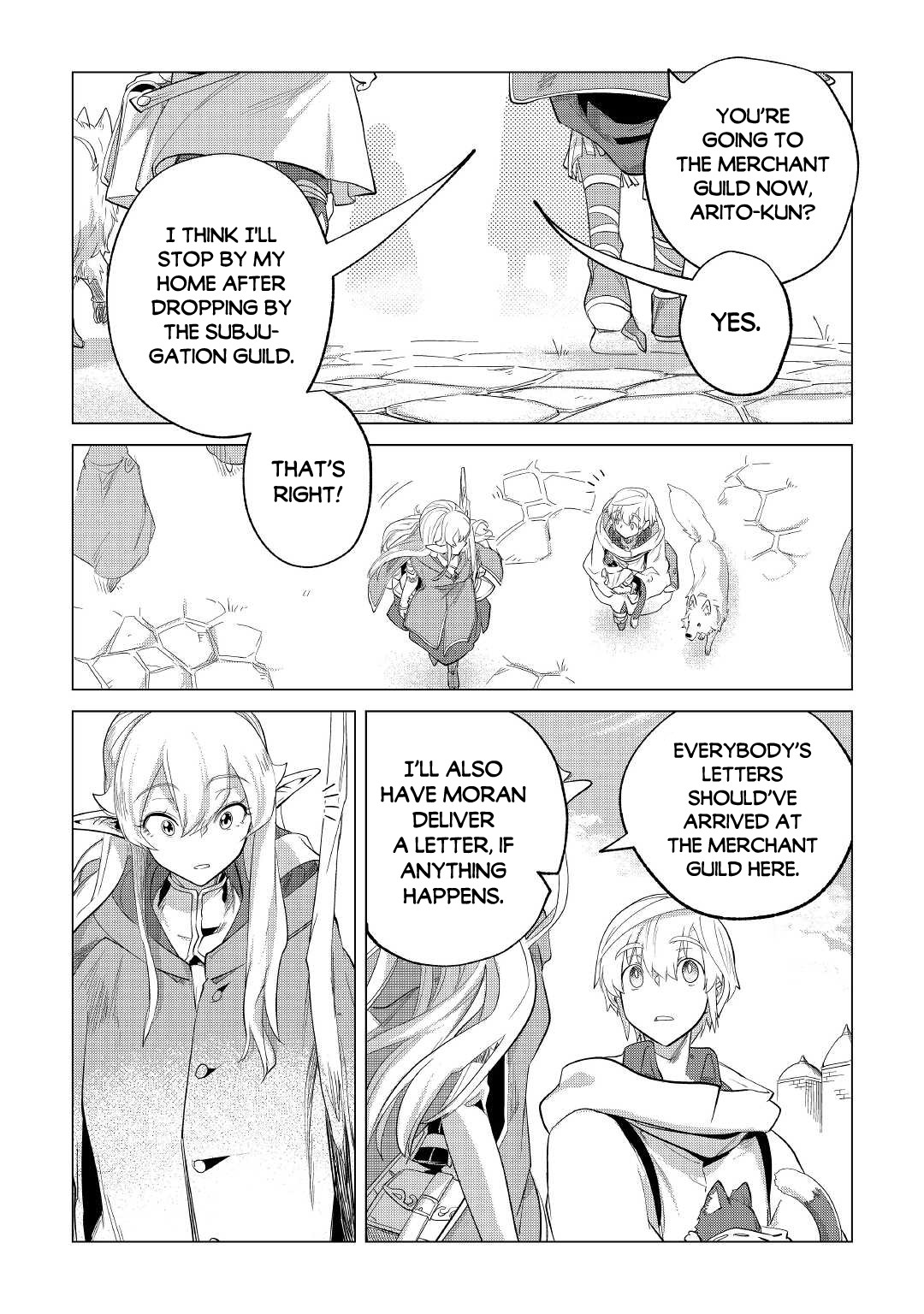Mofumofu to Isekai Slow Life o Mezashimasu! Chapter 28 page 34 - Chapter 28: The Two in the Introduction Letter