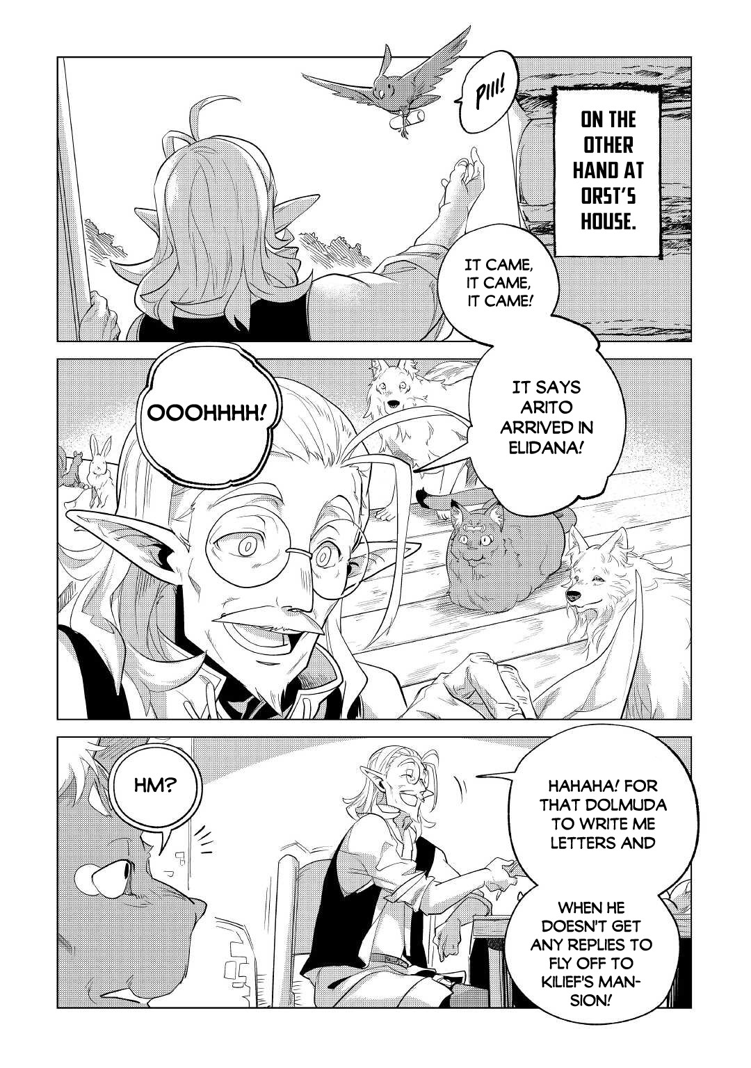 Mofumofu to Isekai Slow Life o Mezashimasu! Chapter 28 page 41 - Chapter 28: The Two in the Introduction Letter