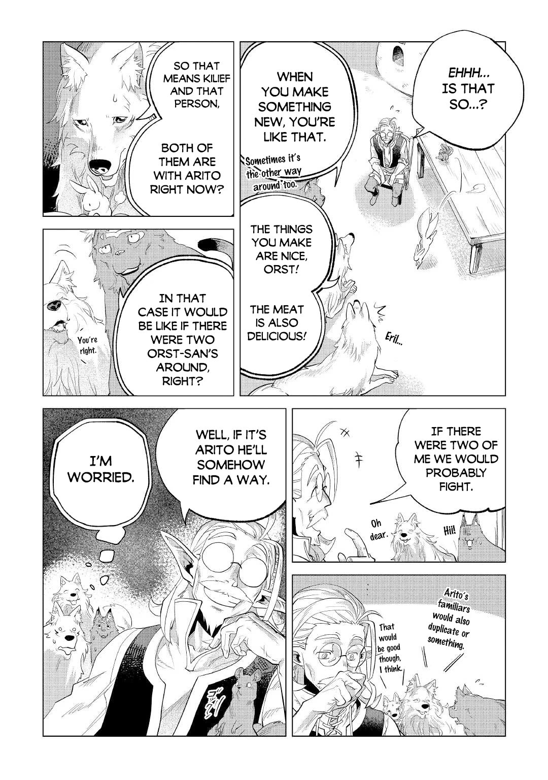 Mofumofu to Isekai Slow Life o Mezashimasu! Chapter 28 page 45 - Chapter 28: The Two in the Introduction Letter