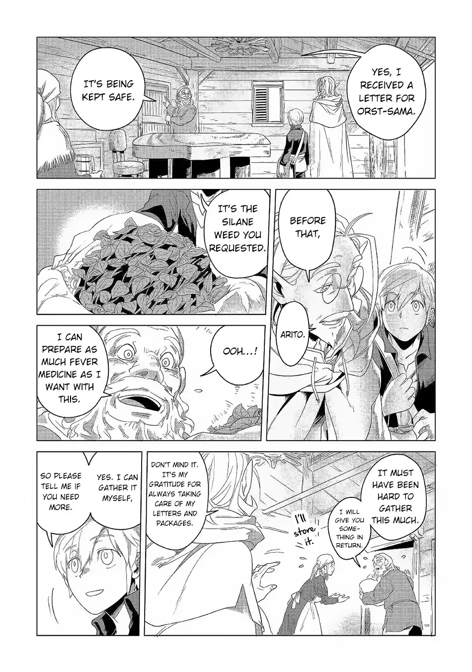 Mofumofu to Isekai Slow Life o Mezashimasu! Chapter 3 page 14 - Chapter 3: Arito and Orst