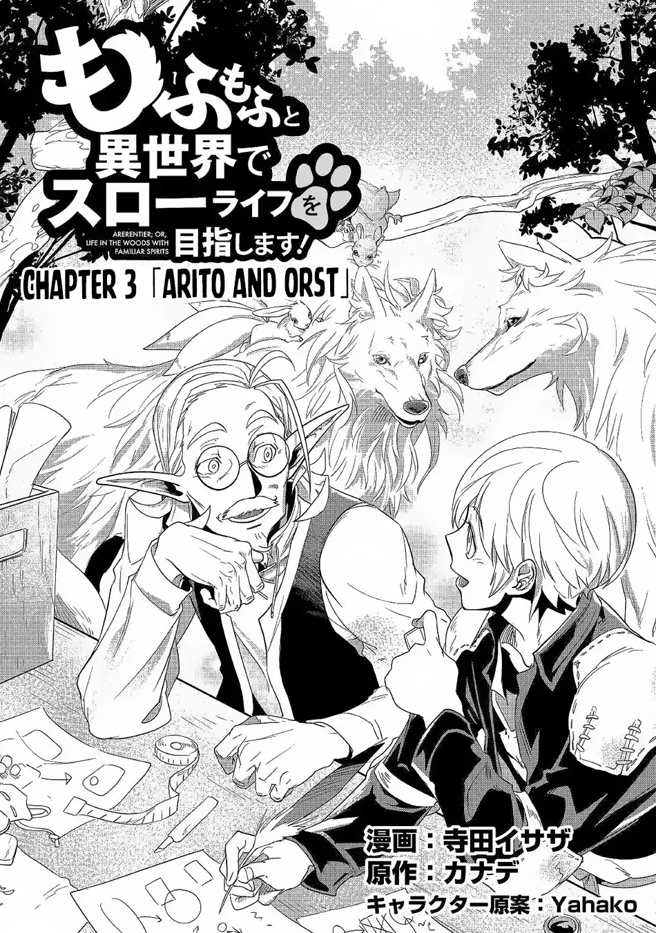 Mofumofu to Isekai Slow Life o Mezashimasu! Chapter 3 page 2 - Chapter 3: Arito and Orst