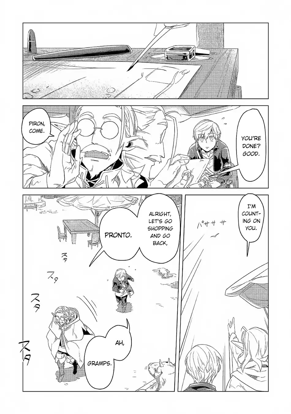 Mofumofu to Isekai Slow Life o Mezashimasu! Chapter 3 page 22 - Chapter 3: Arito and Orst