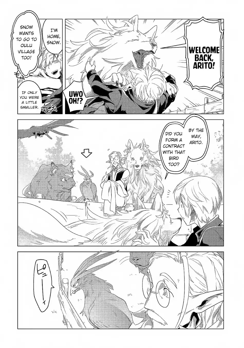 Mofumofu to Isekai Slow Life o Mezashimasu! Chapter 3 page 24 - Chapter 3: Arito and Orst