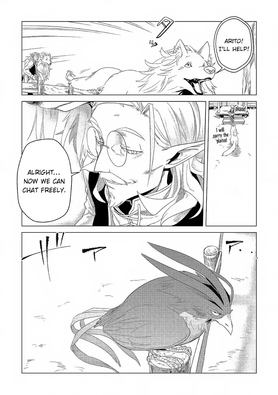 Mofumofu to Isekai Slow Life o Mezashimasu! Chapter 3 page 31 - Chapter 3: Arito and Orst