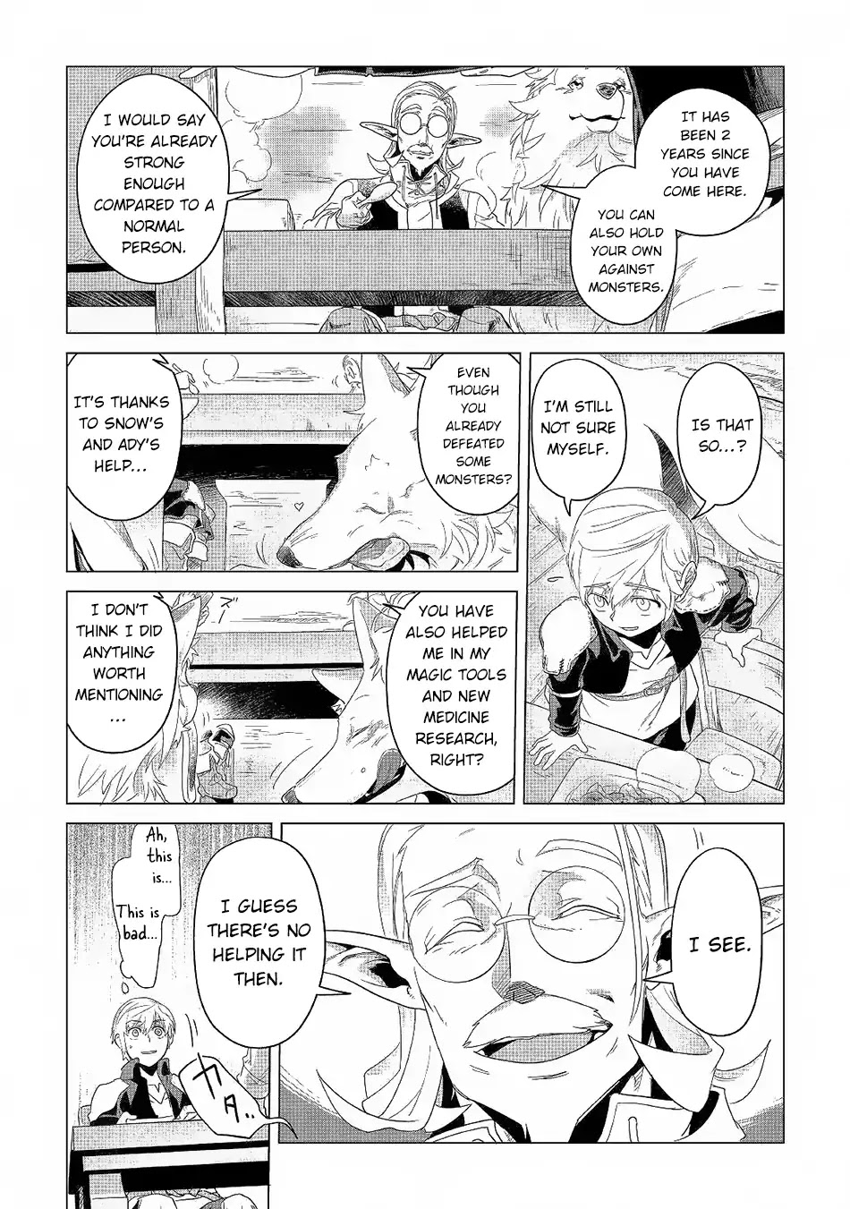 Mofumofu to Isekai Slow Life o Mezashimasu! Chapter 3 page 34 - Chapter 3: Arito and Orst