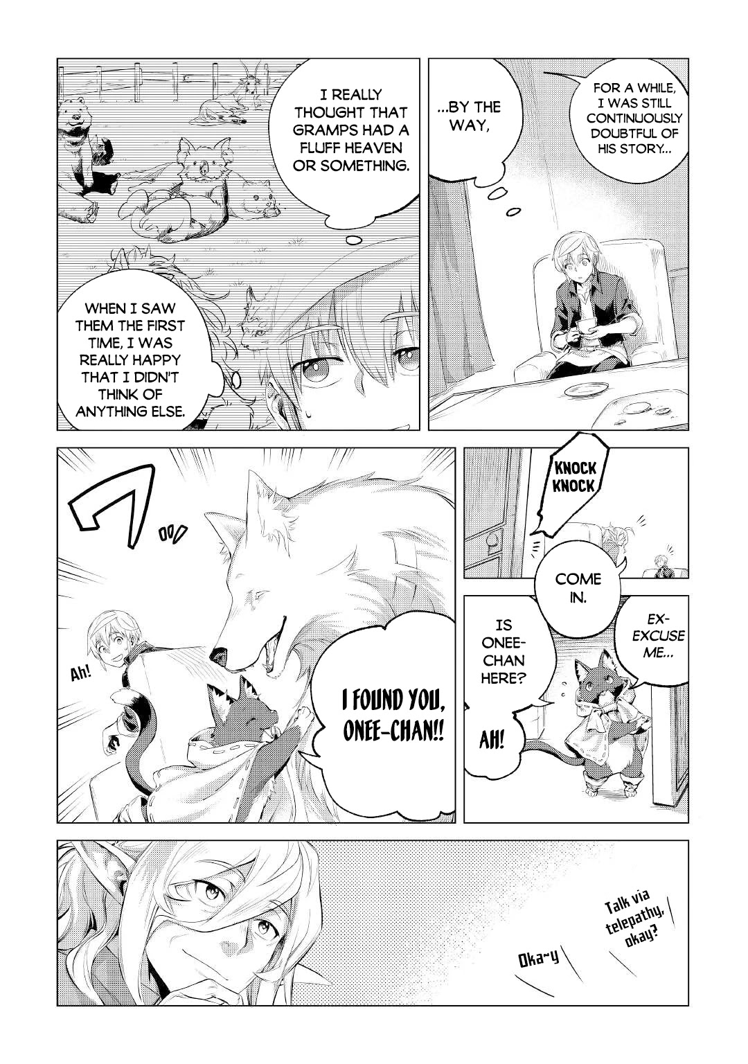 Mofumofu to Isekai Slow Life o Mezashimasu! Chapter 30 page 10 - Chapter 30: Young Orst's Discovery