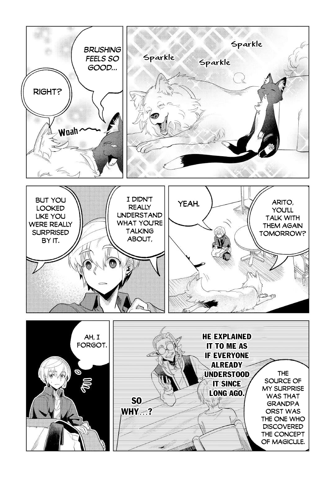 Mofumofu to Isekai Slow Life o Mezashimasu! Chapter 30 page 26 - Chapter 30: Young Orst's Discovery