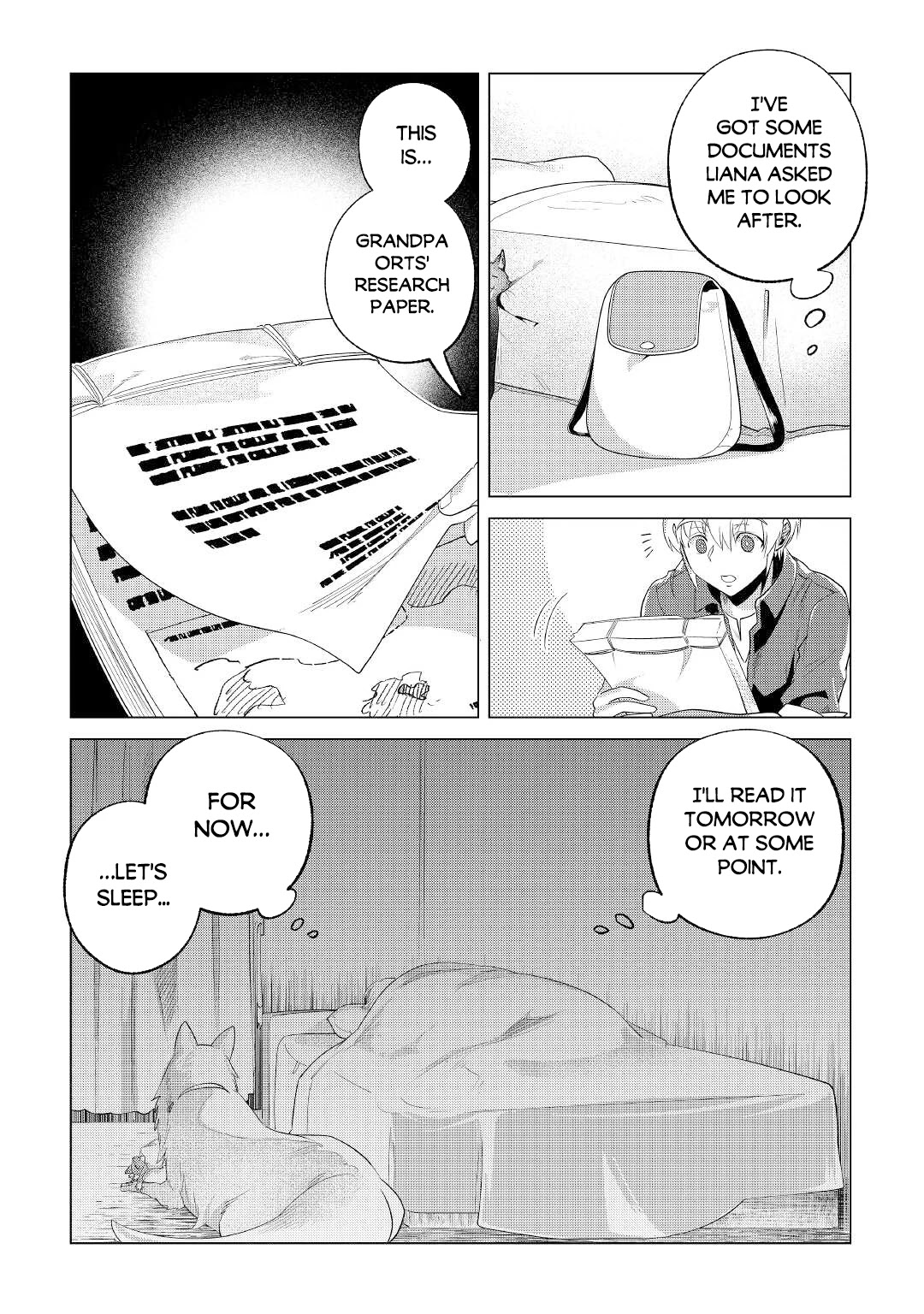 Mofumofu to Isekai Slow Life o Mezashimasu! Chapter 30 page 27 - Chapter 30: Young Orst's Discovery