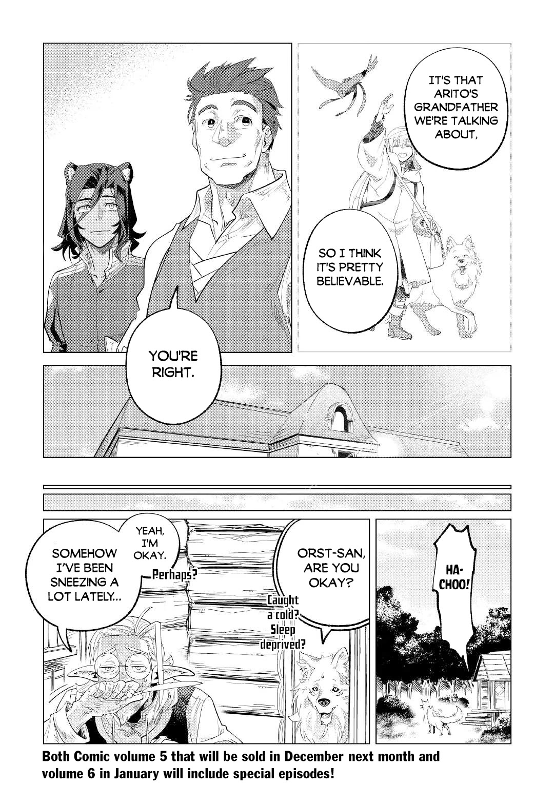 Mofumofu to Isekai Slow Life o Mezashimasu! Chapter 30 page 33 - Chapter 30: Young Orst's Discovery