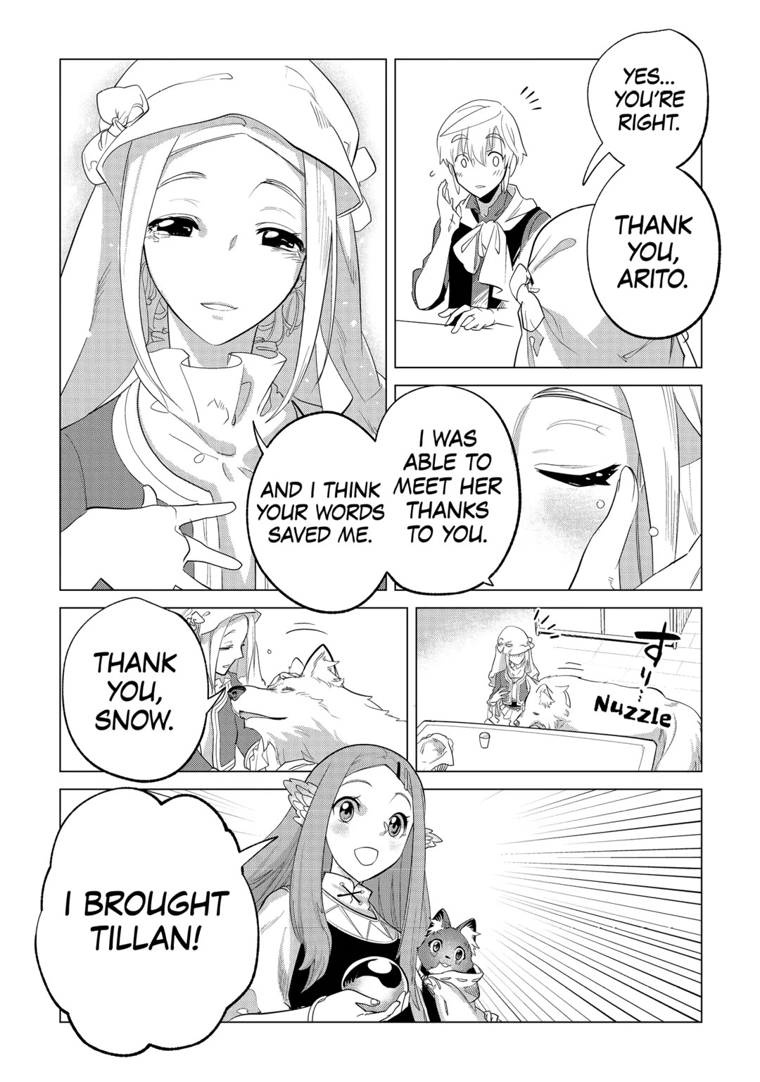 Mofumofu to Isekai Slow Life o Mezashimasu! Chapter 35 page 13 - Chapter 35