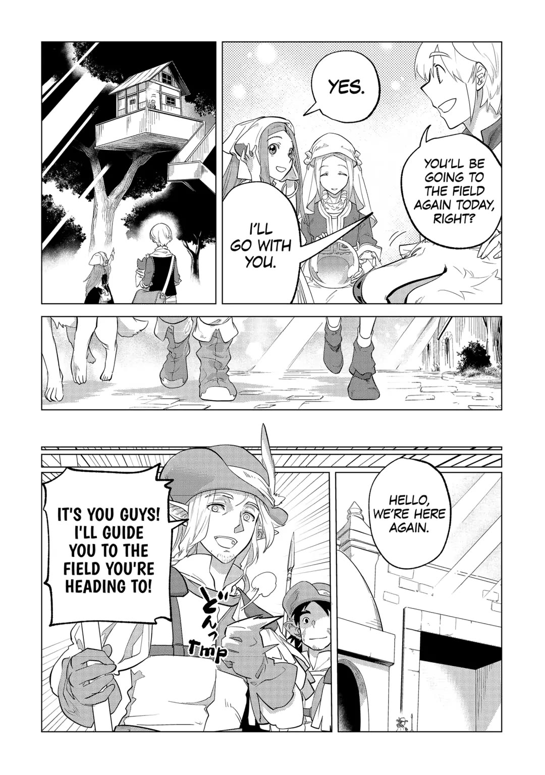 Mofumofu to Isekai Slow Life o Mezashimasu! Chapter 35 page 16 - Chapter 35