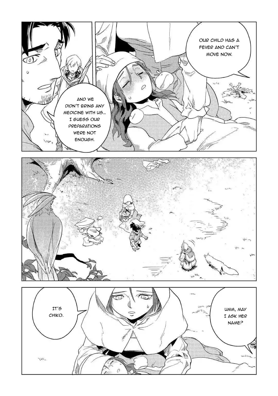 Mofumofu to Isekai Slow Life o Mezashimasu! Chapter 4 page 11 - Chapter 4: Comrade in Traveling