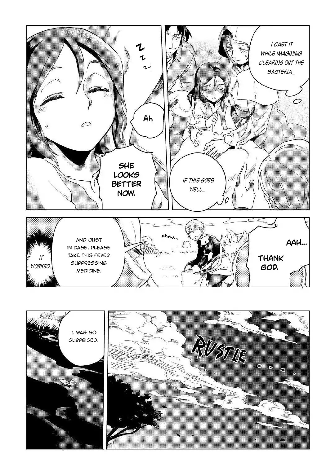 Mofumofu to Isekai Slow Life o Mezashimasu! Chapter 4 page 13 - Chapter 4: Comrade in Traveling