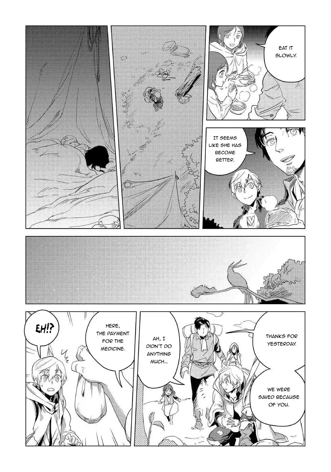 Mofumofu to Isekai Slow Life o Mezashimasu! Chapter 4 page 15 - Chapter 4: Comrade in Traveling