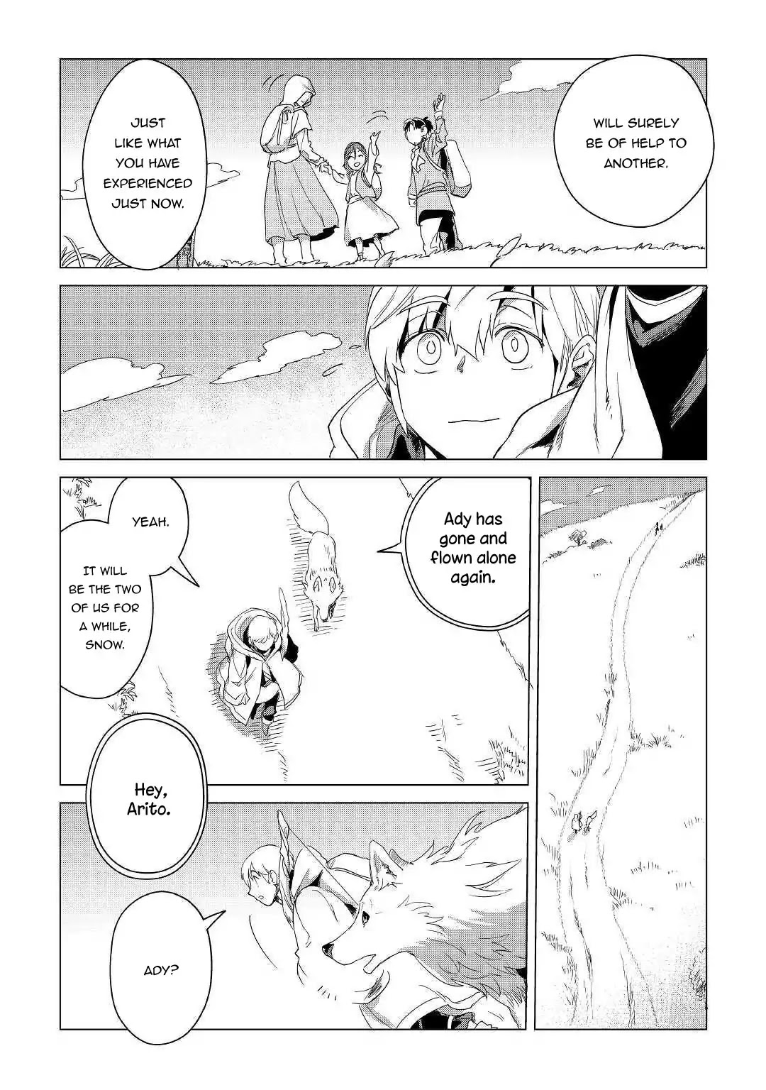 Mofumofu to Isekai Slow Life o Mezashimasu! Chapter 4 page 17 - Chapter 4: Comrade in Traveling