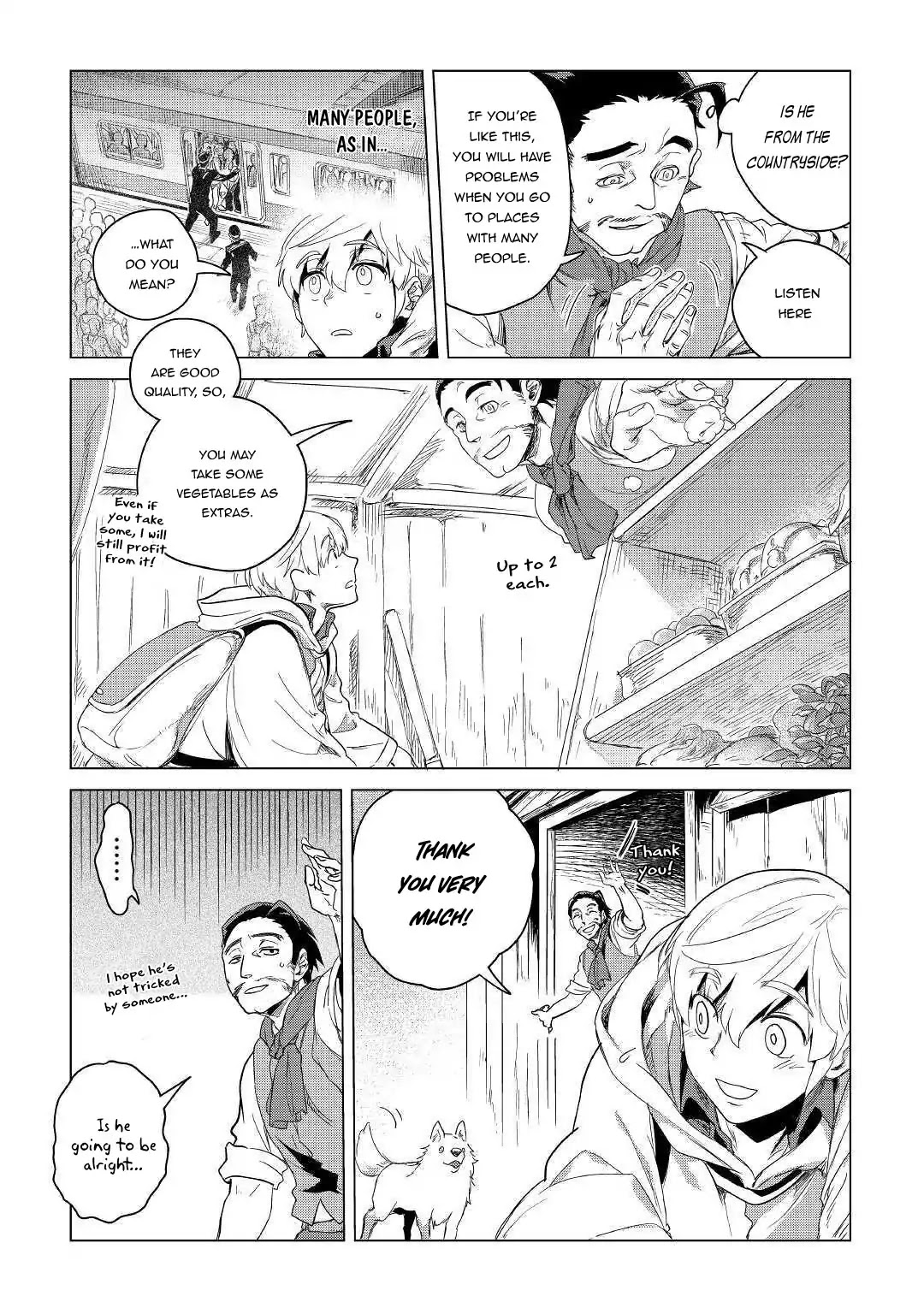 Mofumofu to Isekai Slow Life o Mezashimasu! Chapter 4 page 20 - Chapter 4: Comrade in Traveling