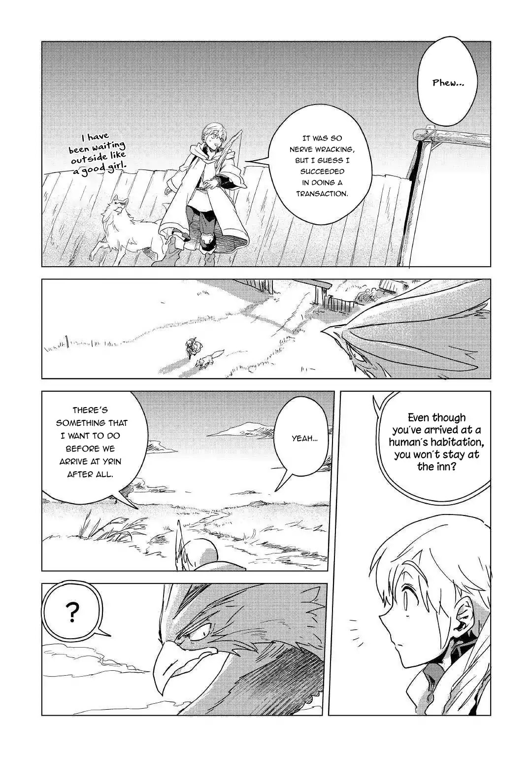 Mofumofu to Isekai Slow Life o Mezashimasu! Chapter 4 page 21 - Chapter 4: Comrade in Traveling
